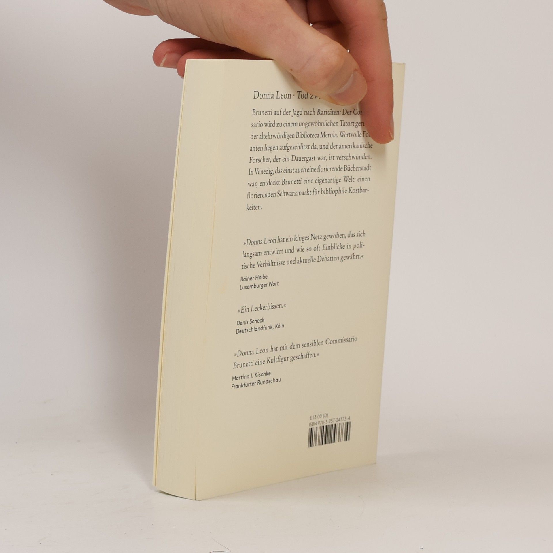 Donna Leon Tod zwischen den Zeilen
