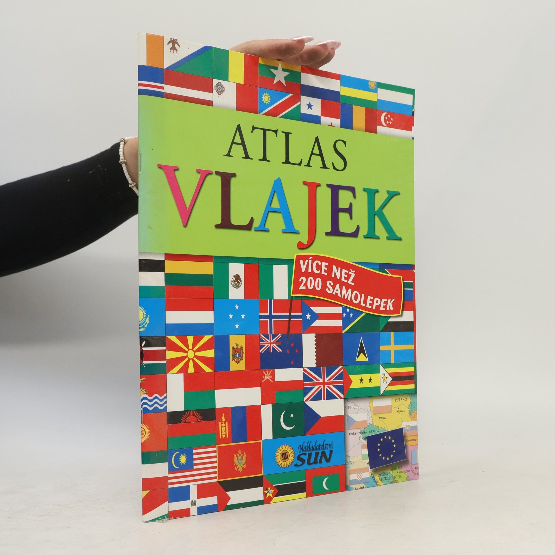 Autorenkollektiv Atlas vlajek se samolepkami