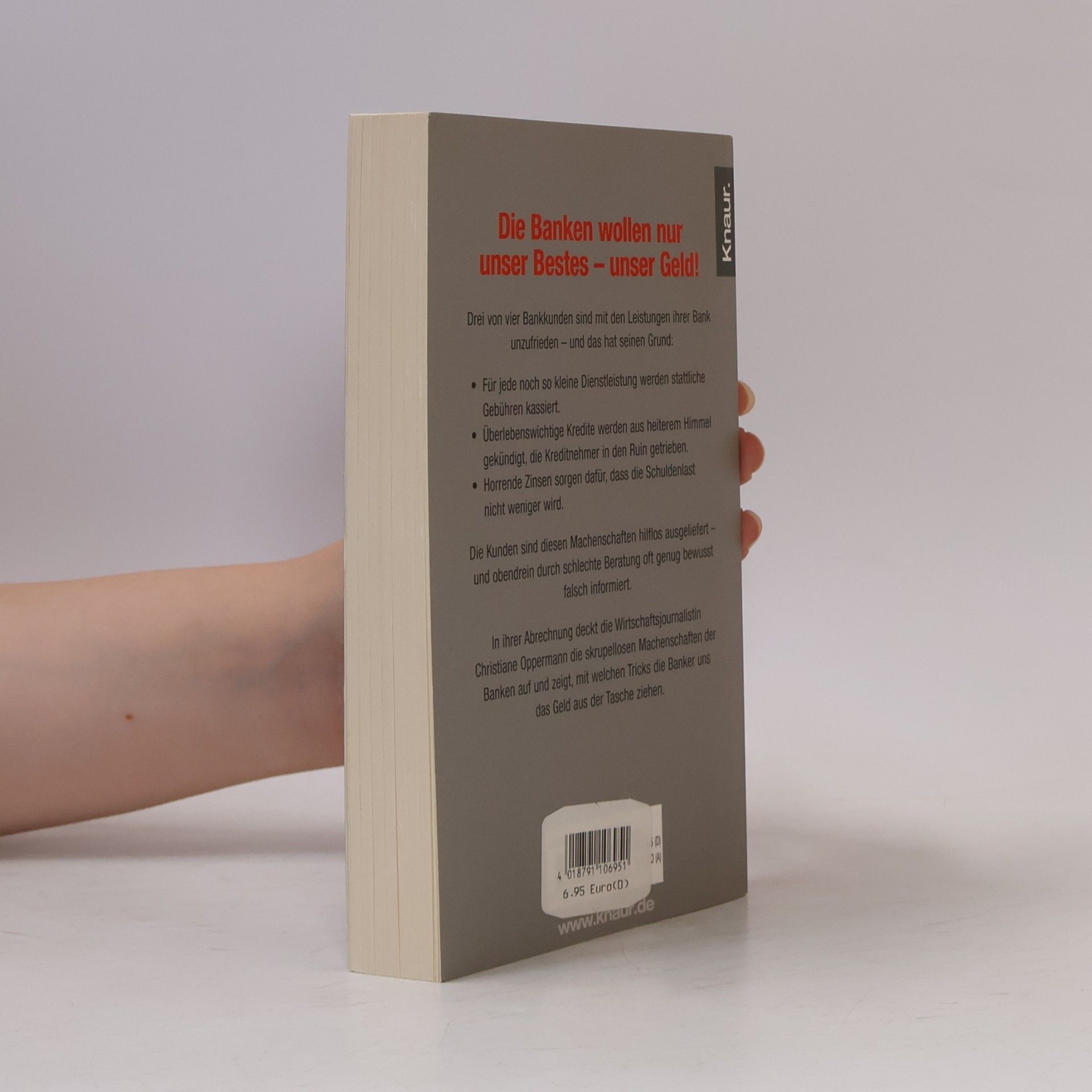 Christiane Oppermann Das Bankenhasserbuch