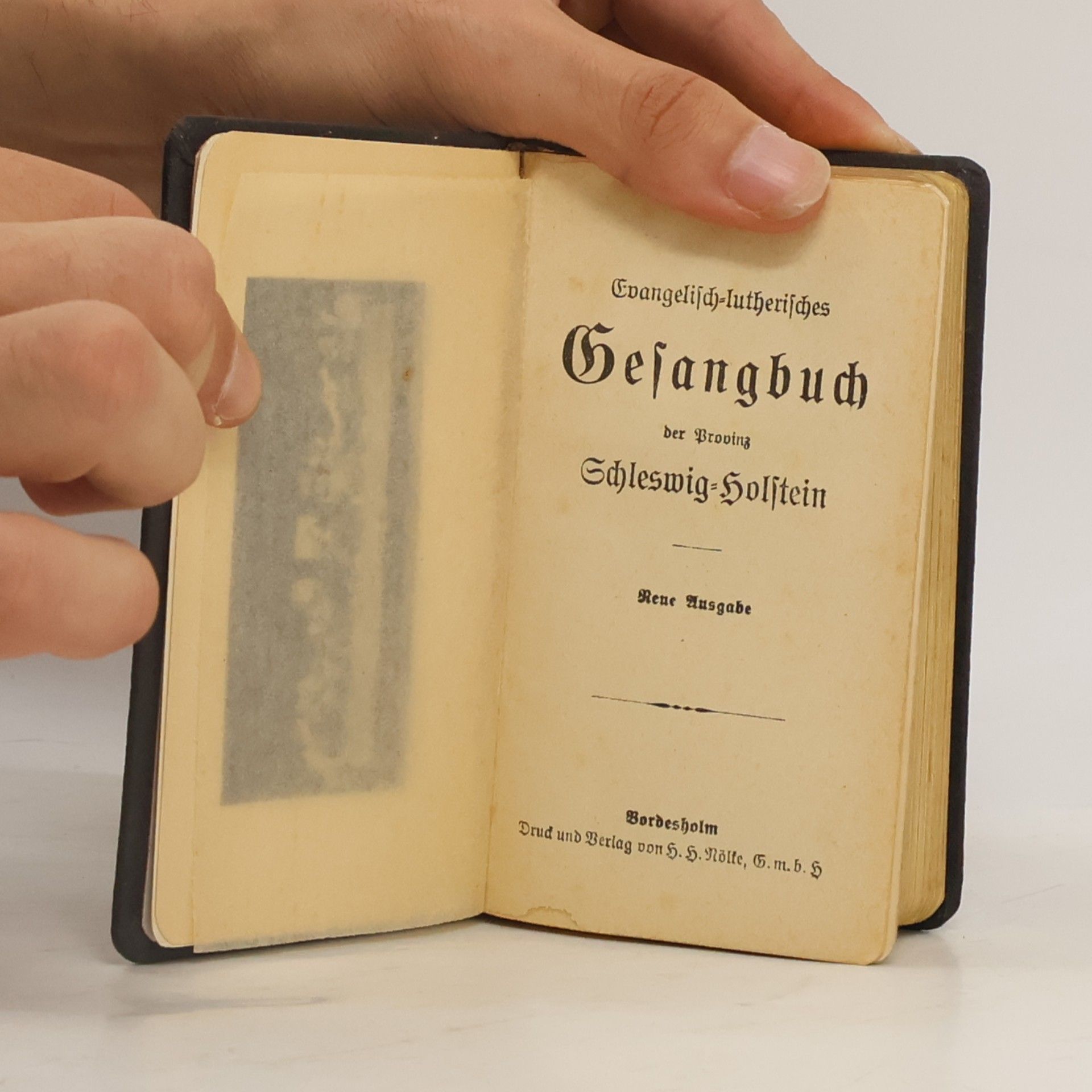 Autorenkollektiv Evangelisch-lutherisches Gesangbuch der Provinz Schleswig-Holstein
