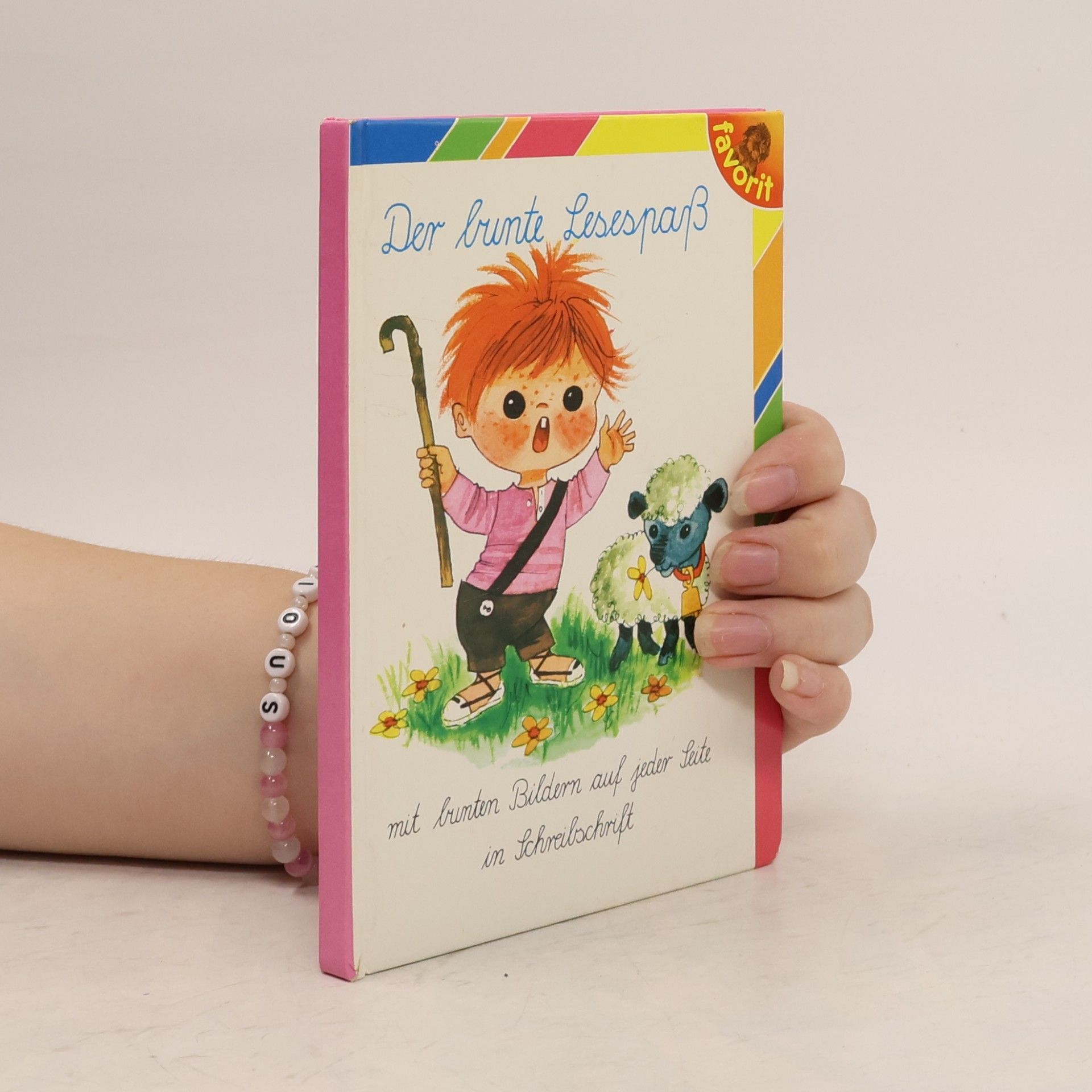 Der Schafhirte (Der bunte Lesespaß mit bunten Bildern auf jeder Seite in Schreibschrift)