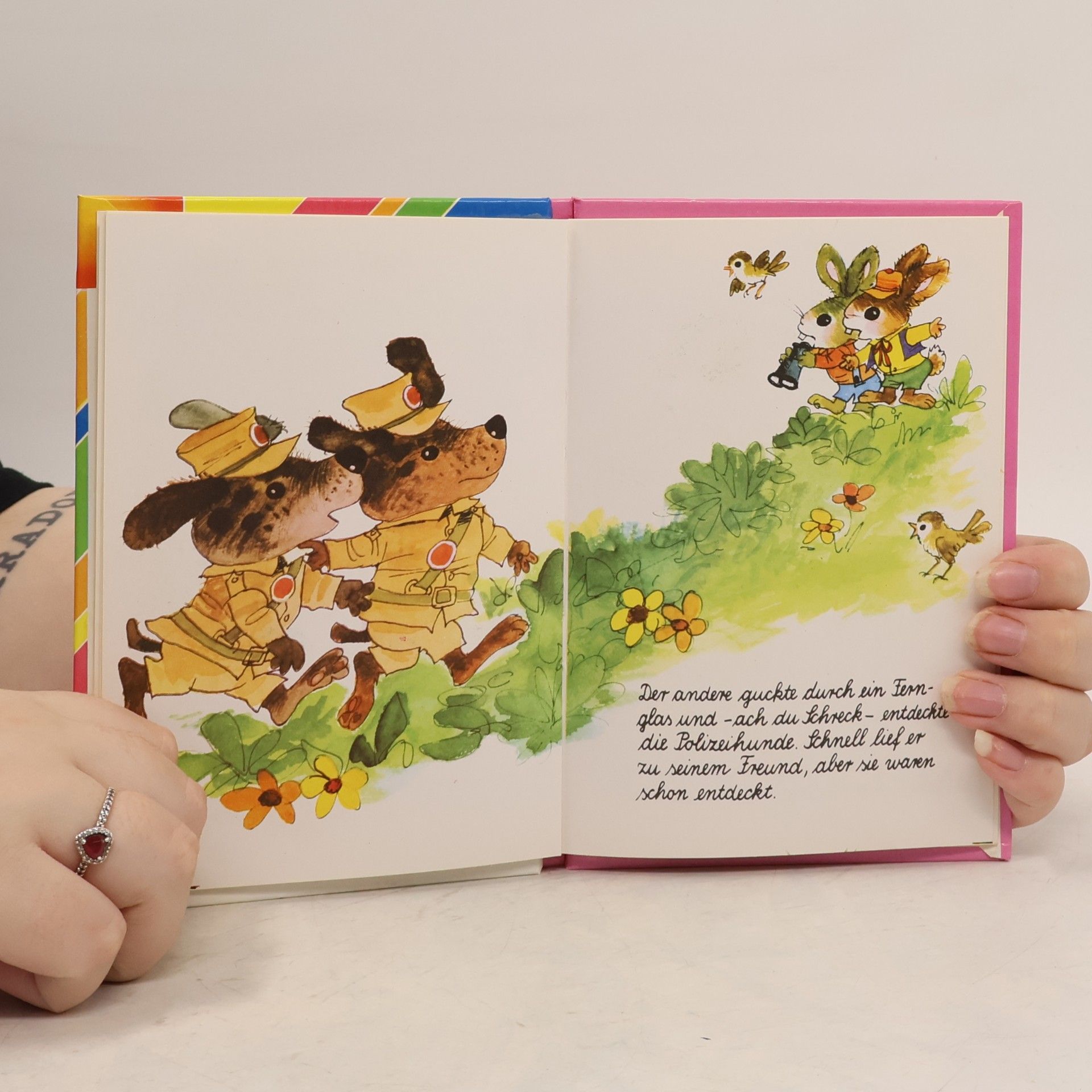 Der Schafhirte (Der bunte Lesespaß mit bunten Bildern auf jeder Seite in Schreibschrift)