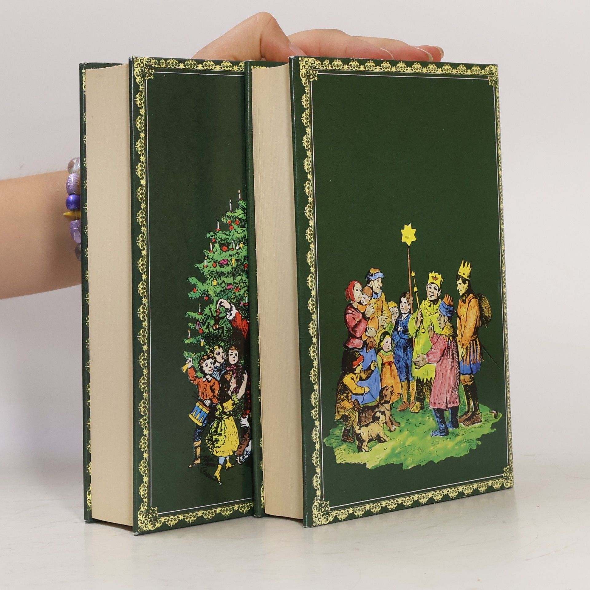 Charles Dickens Weihnachtserzählungen. Mit den Illustrationen aus den Erstausgaben I.-II.