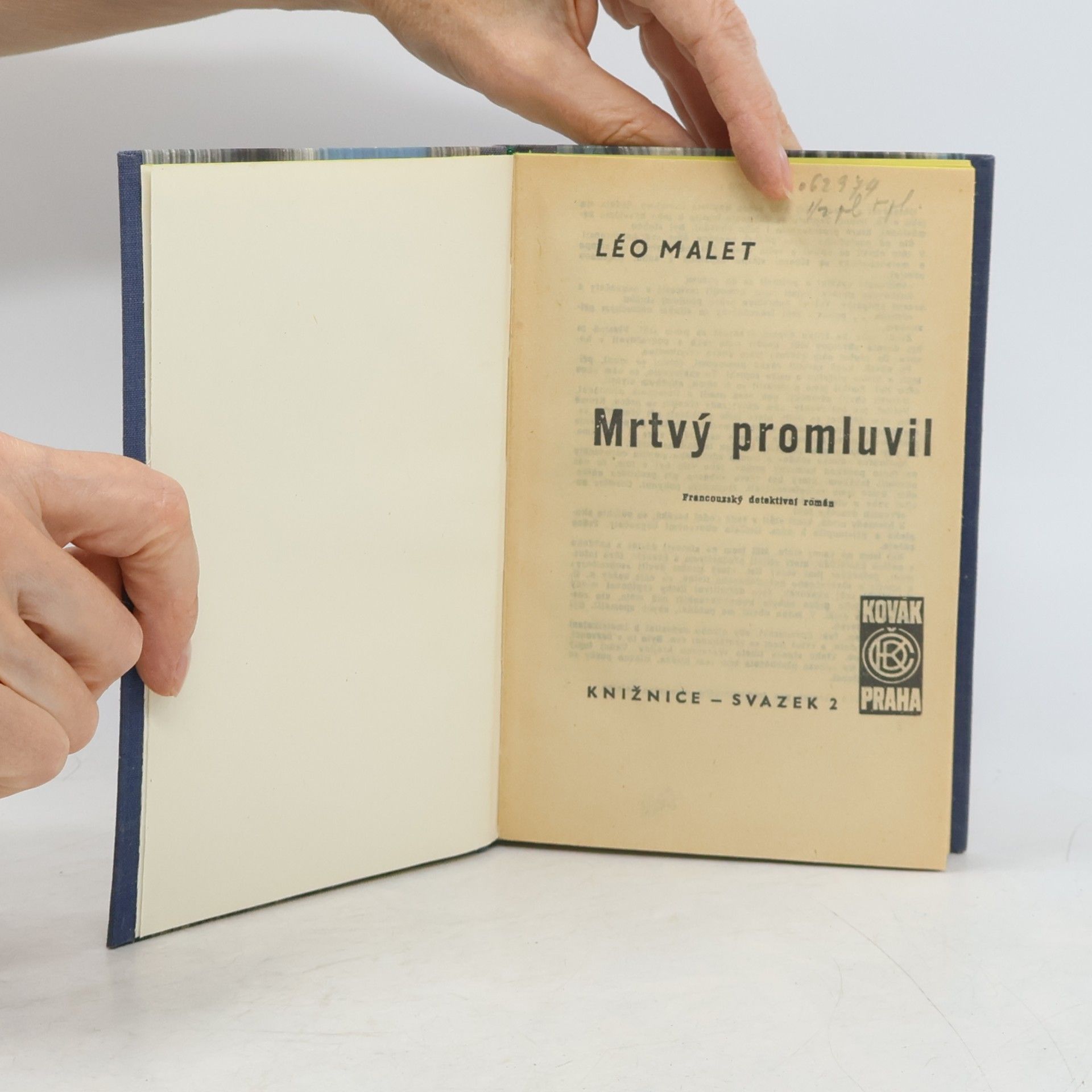 Léo Malet Mrtvý promluvil
