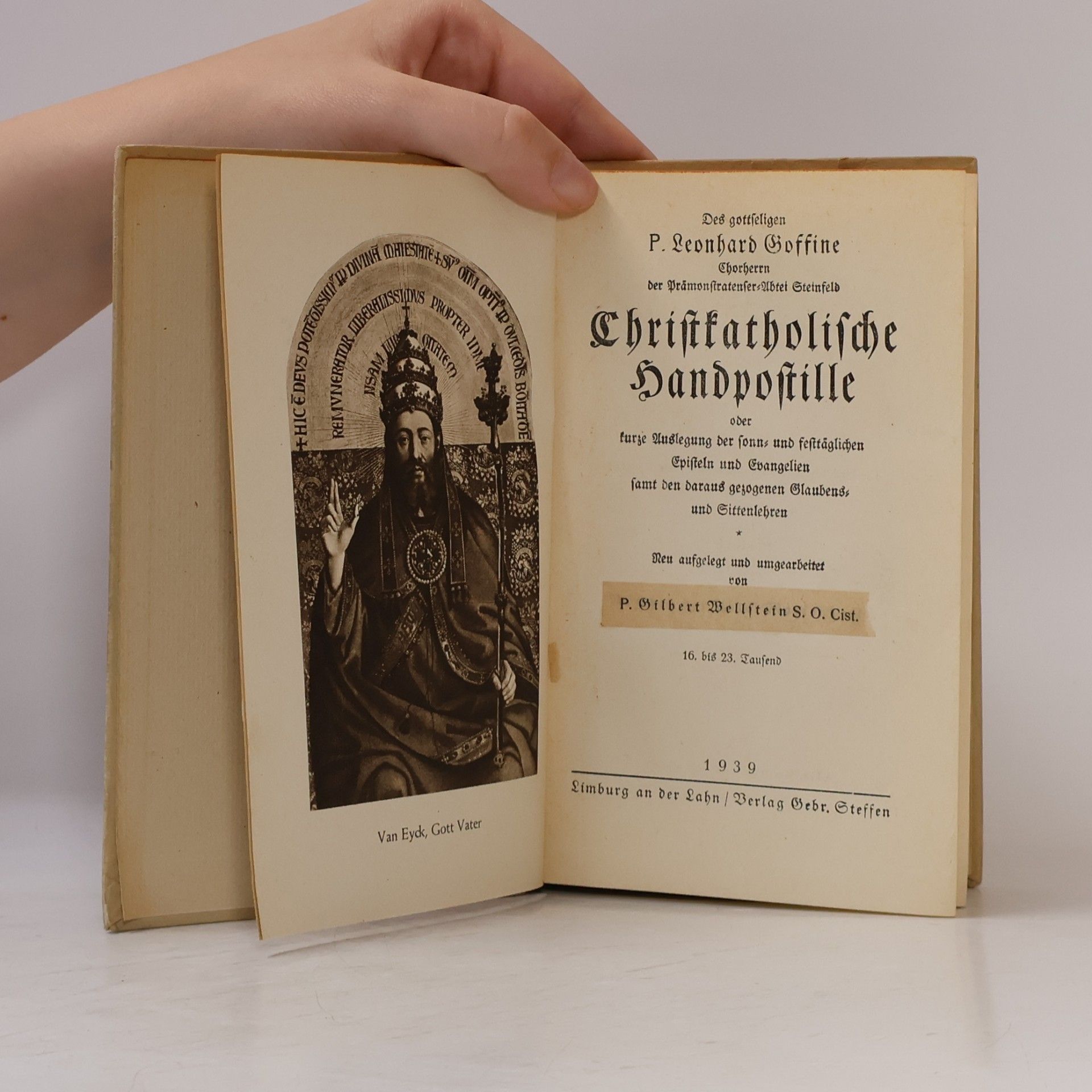 Leonhard Goffine Christkatholische Handpostille