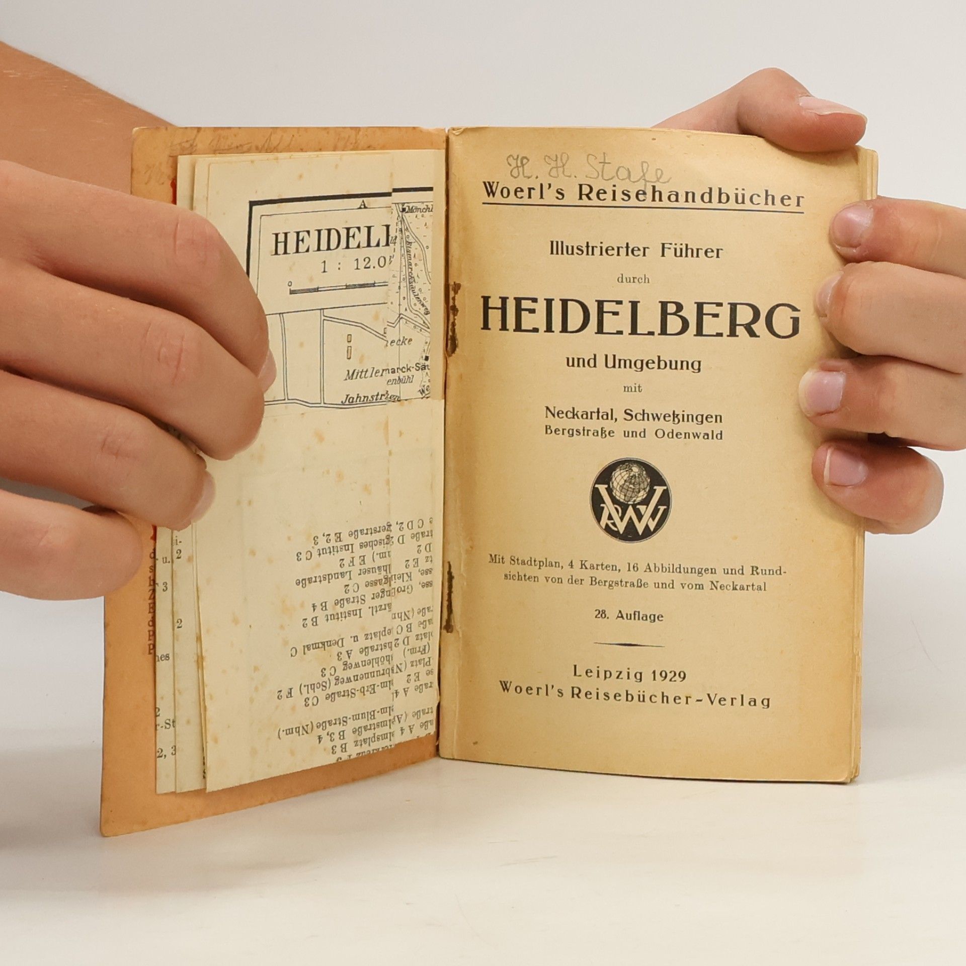 Autorenkollektiv Illustrierter Führer durch Heidelberg und Umgebung