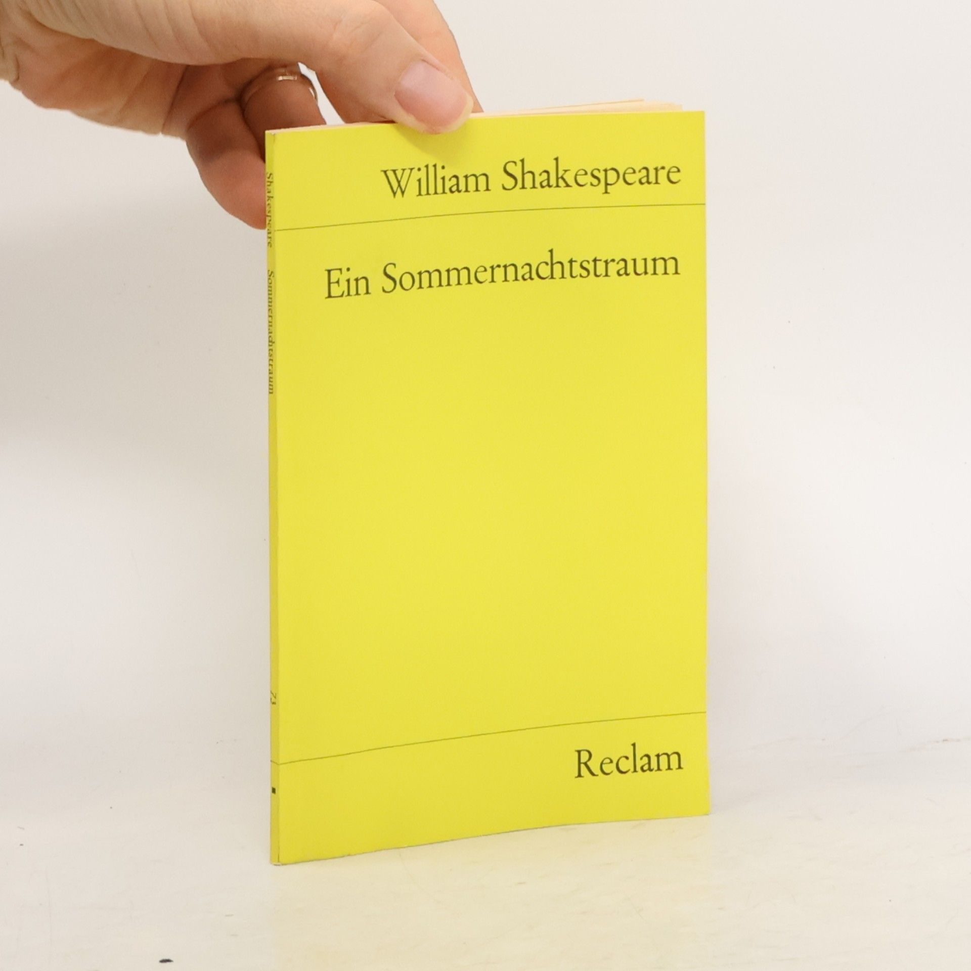 William Shakespeare Ein Sommernachtstraum