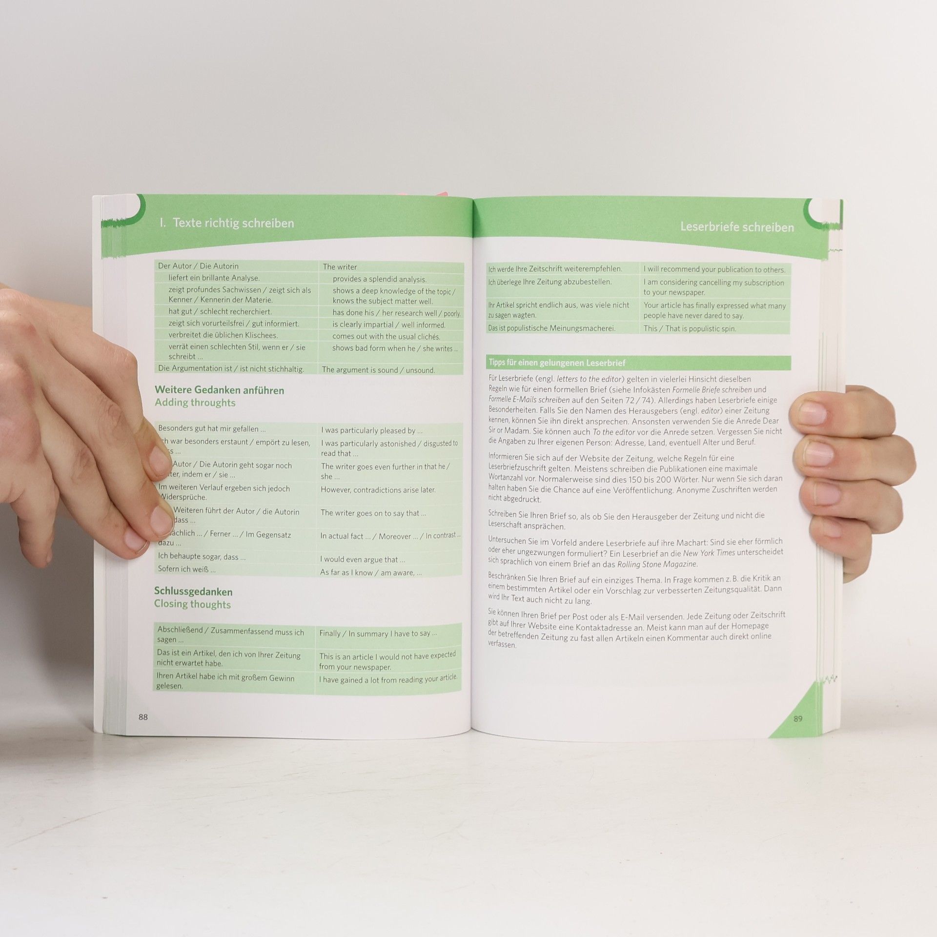 Christine Sämann Texte schreiben Englisch