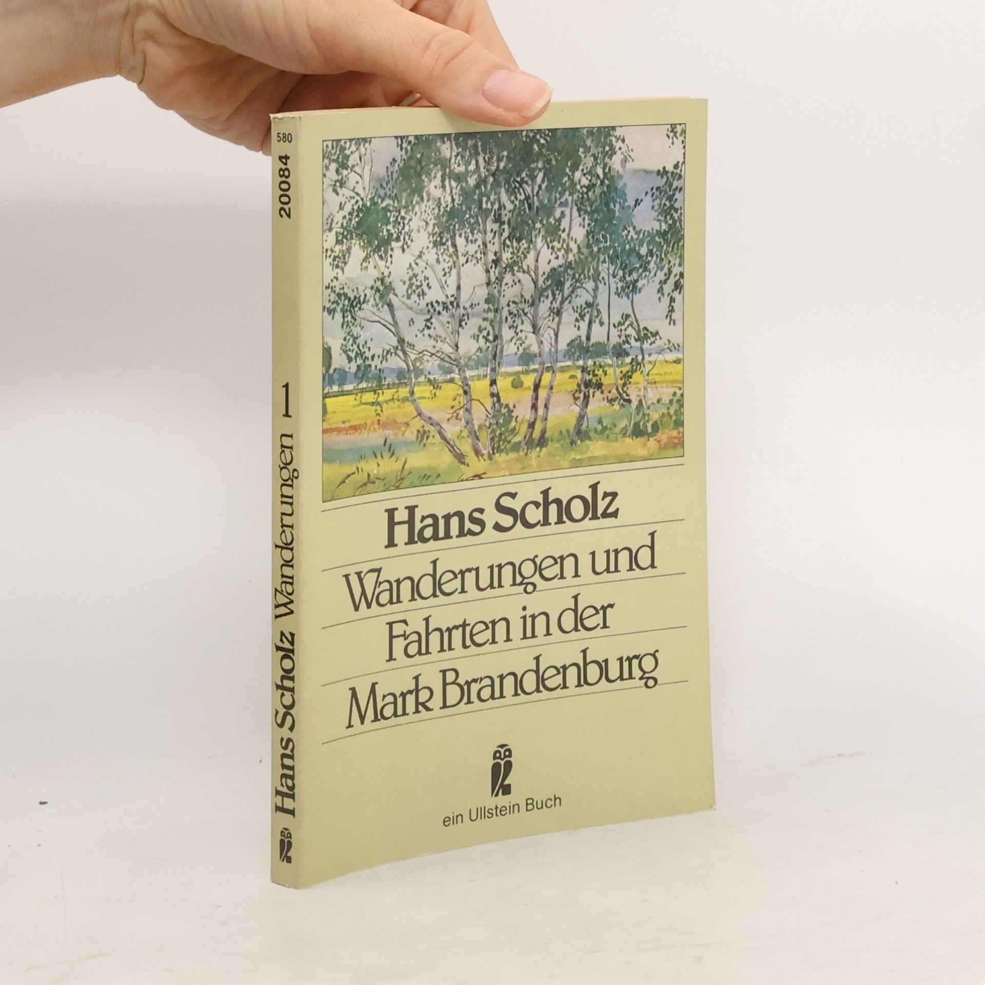 Hans Scholz Wanderungen und Fahrten in der Mark Brandenburg 1