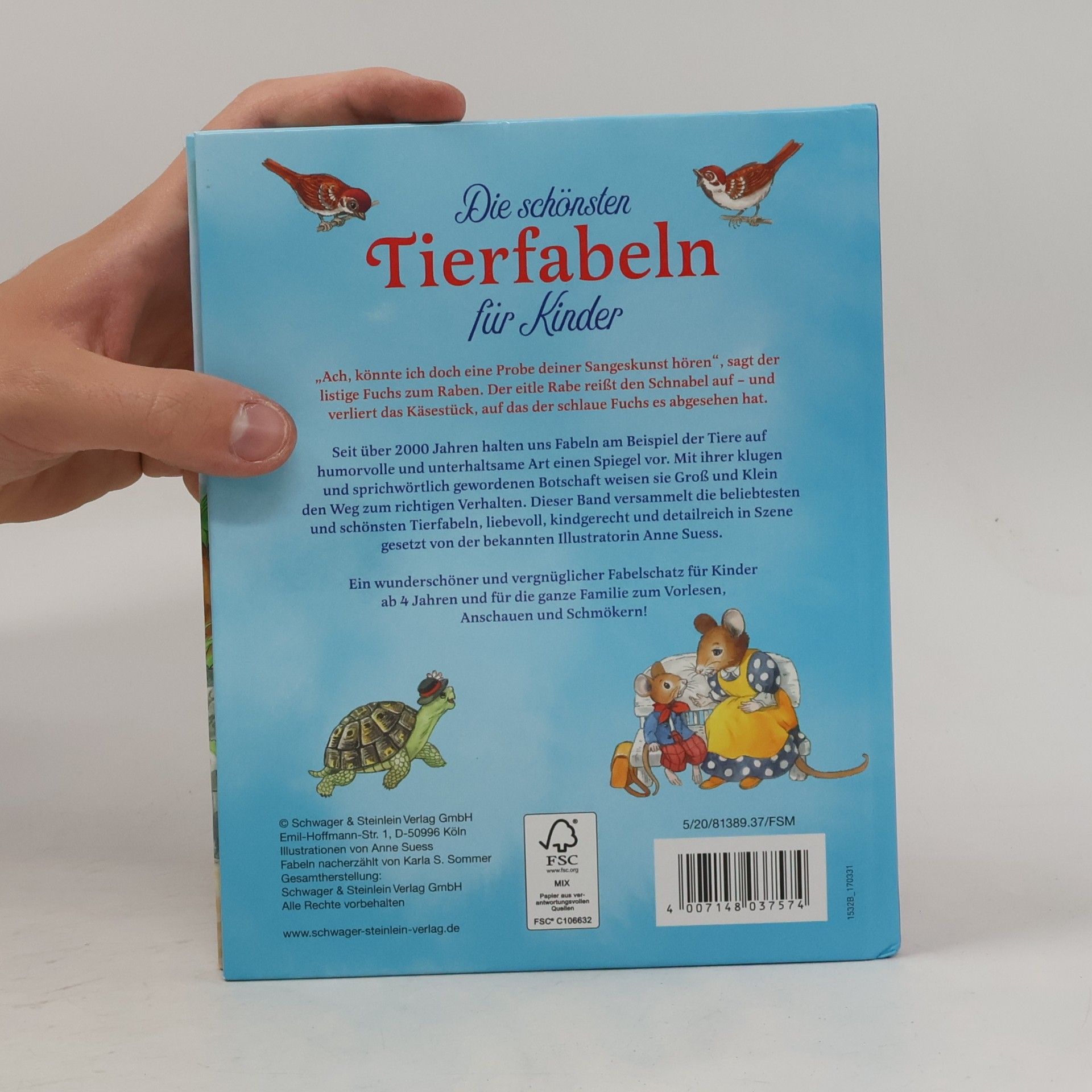 Karla S. Sommer Die schönsten Tierfabeln für Kinder