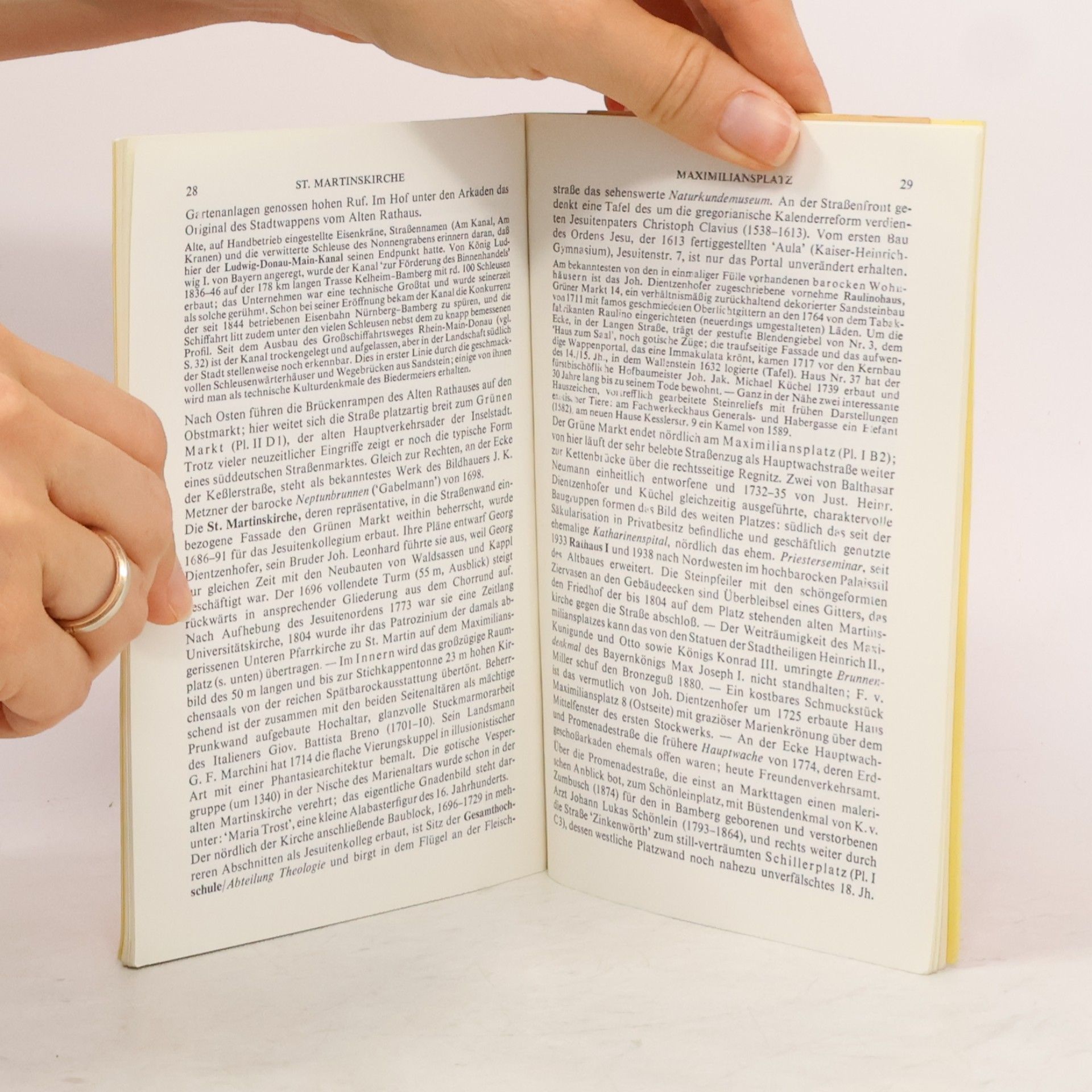 Kurzer Stadtführer Baedekers Bamberg