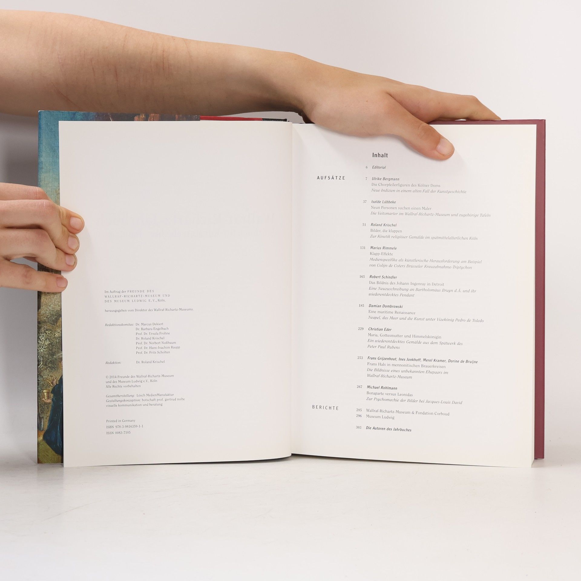 Ulrike Bergmann Wallraf-Richartz-Jahrbuch LXXV