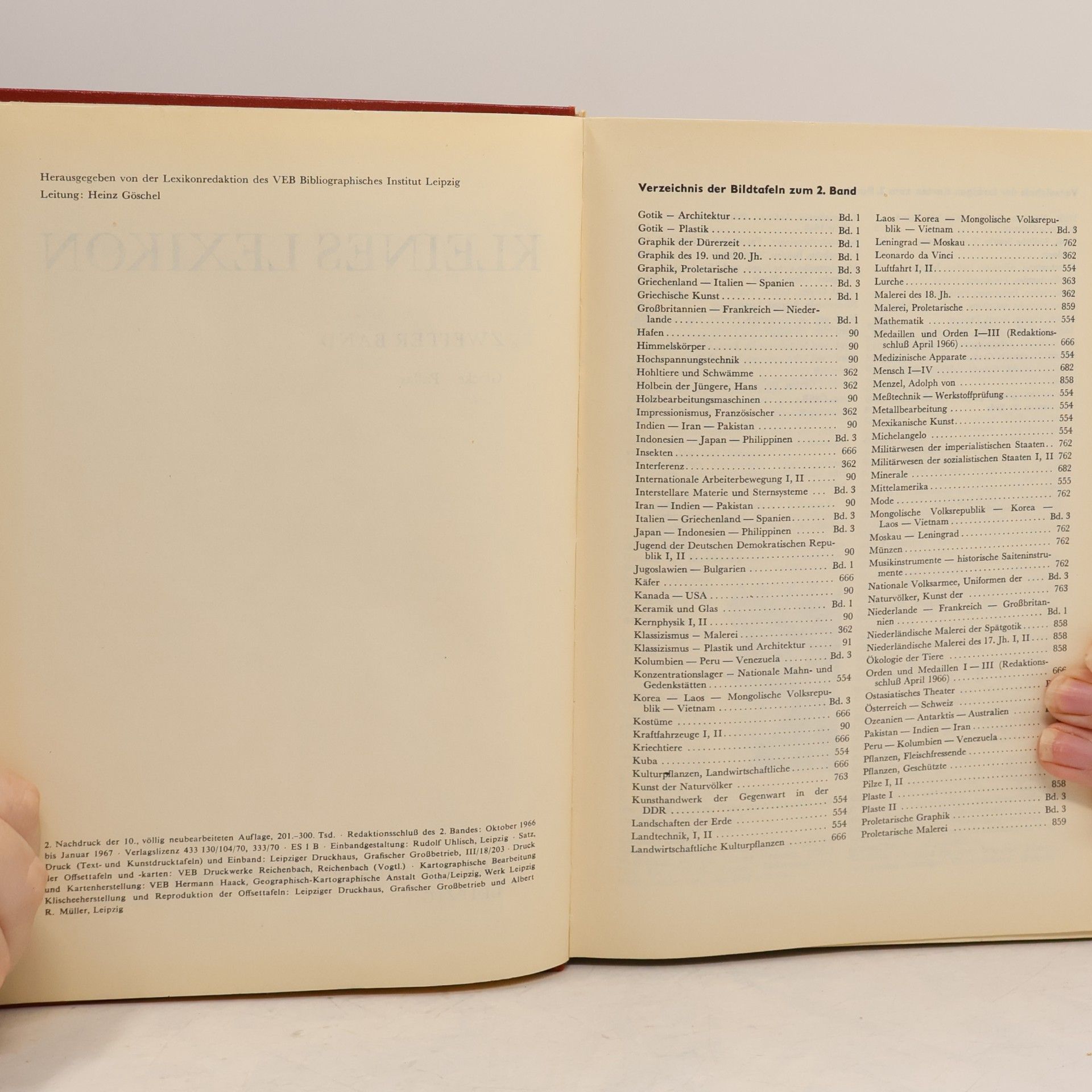 Autorenkollektiv Meyers Kleines Lexikon 2. Glocke-Pallas