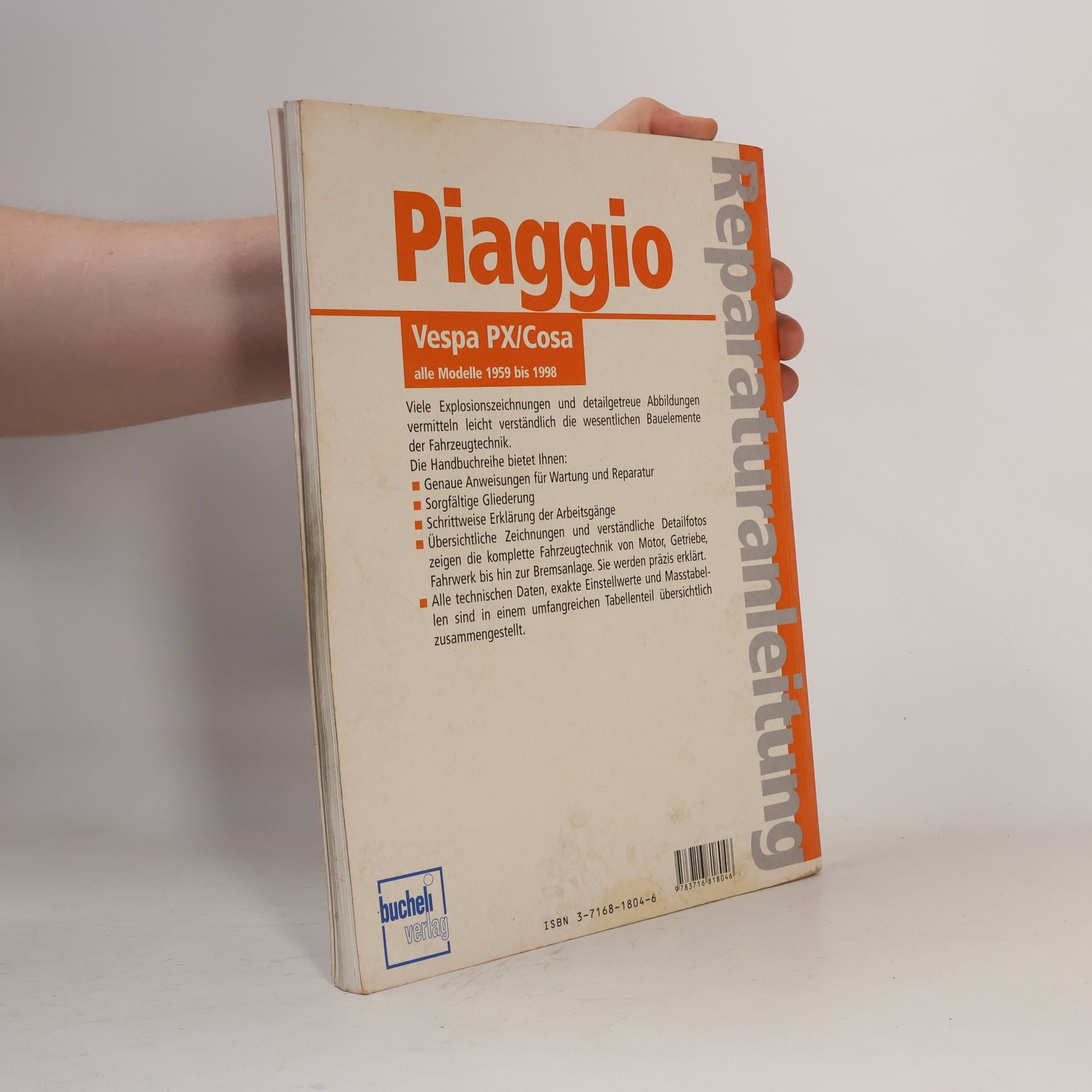 Bucheli Verlags AG Piaggio Vespa PX / Cosa
