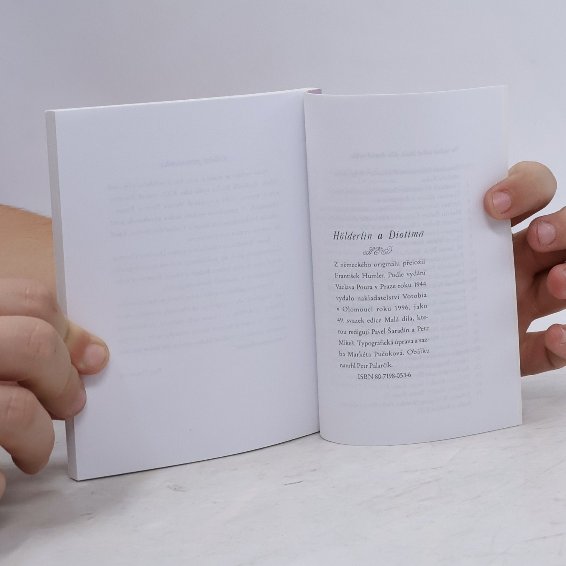Friedrich Hölderlin Hölderlin a Diotima