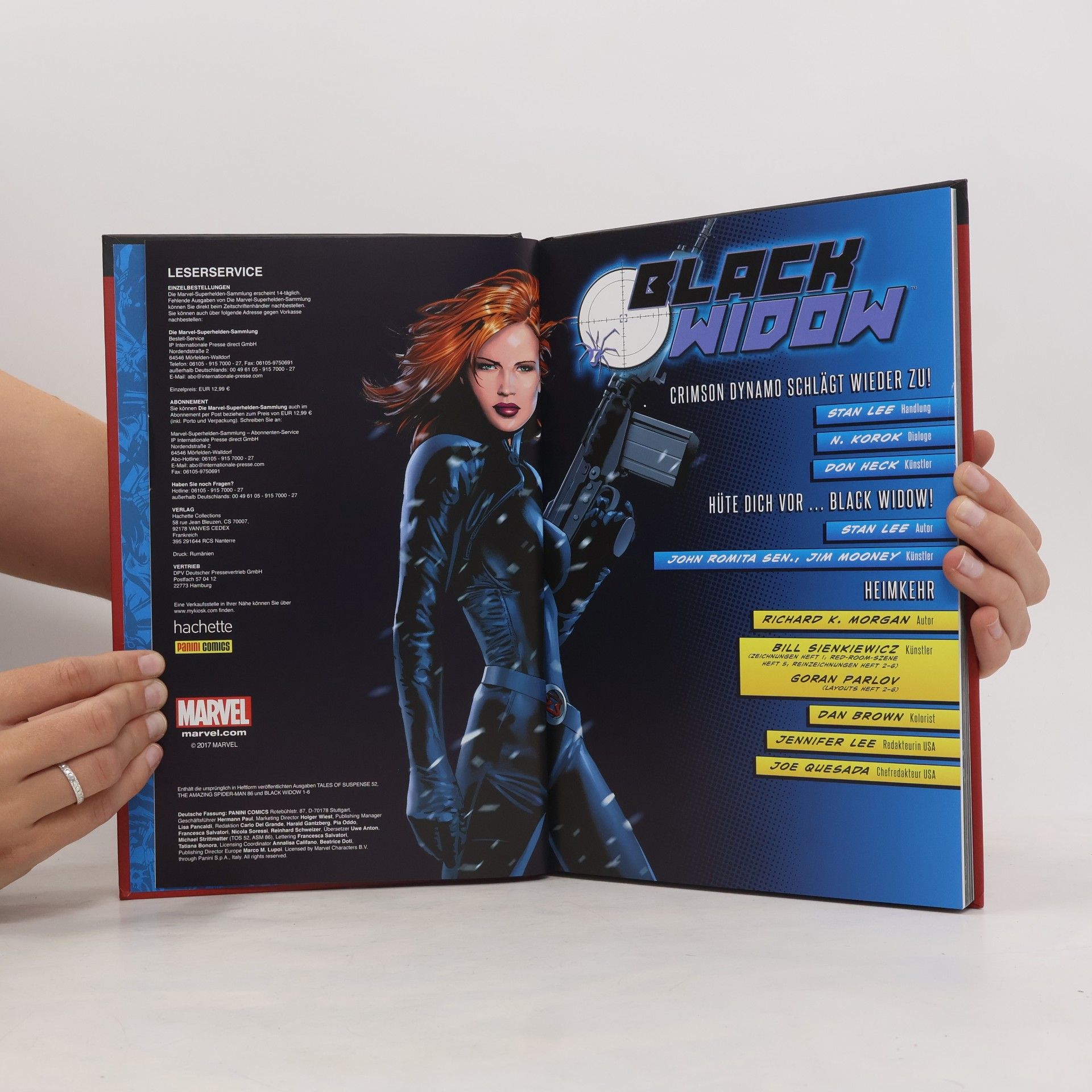 Collectif d'auteurs Marvel - Die Superhelden-Sammlung 13. Black Widow