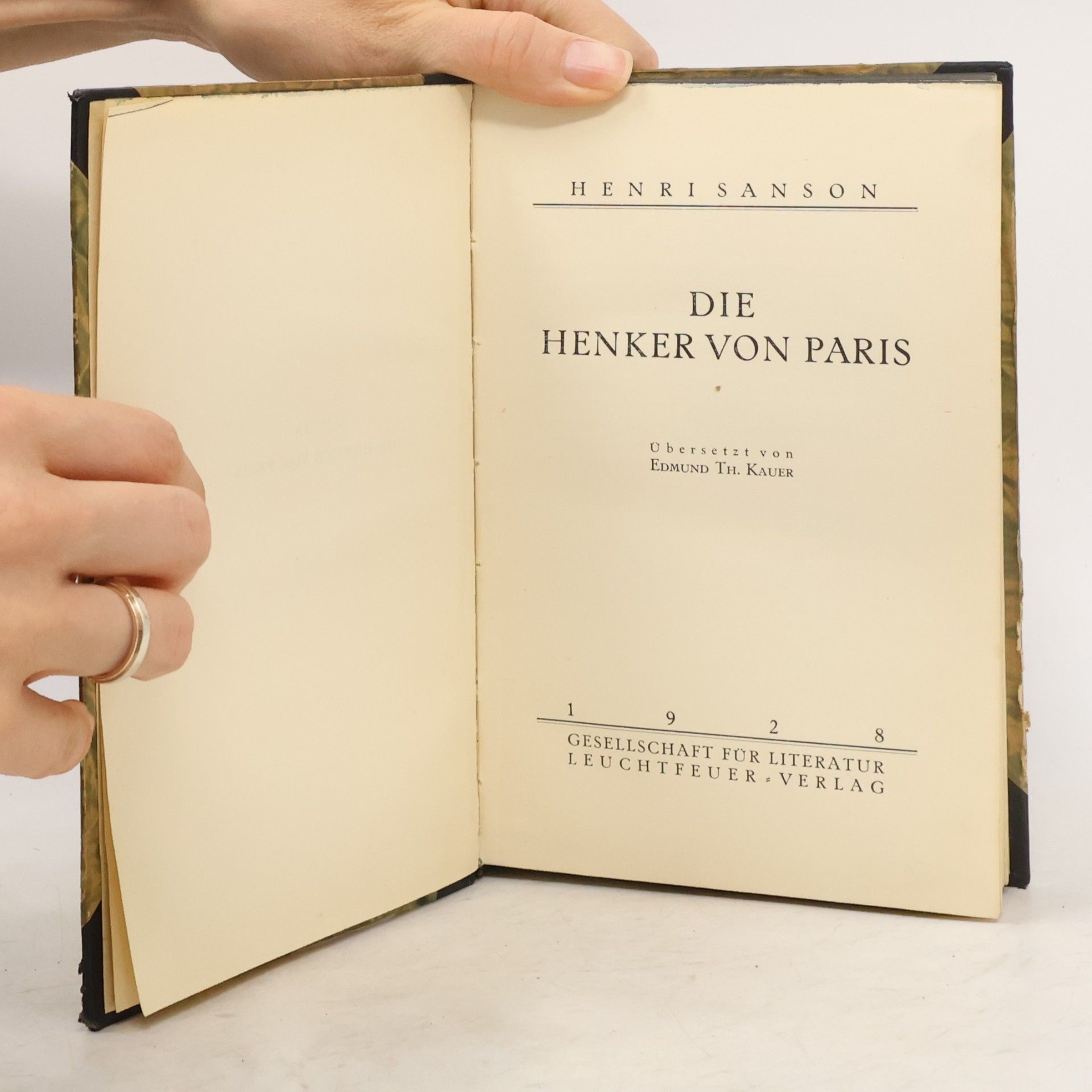 Henri Sanson Die Henker von Paris