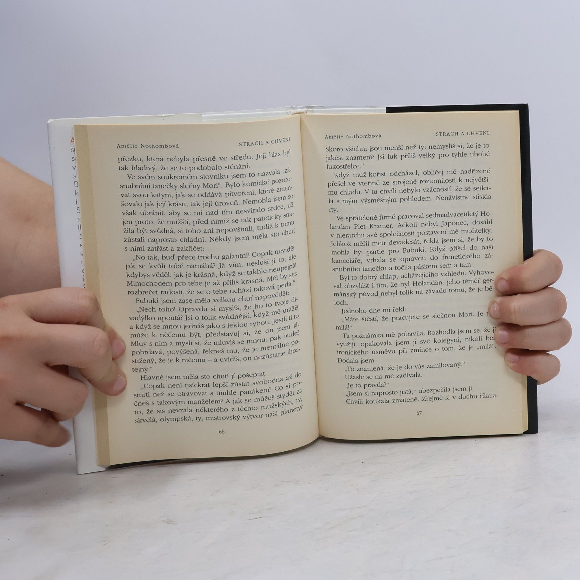 Amélie Nothomb Strach a chvění