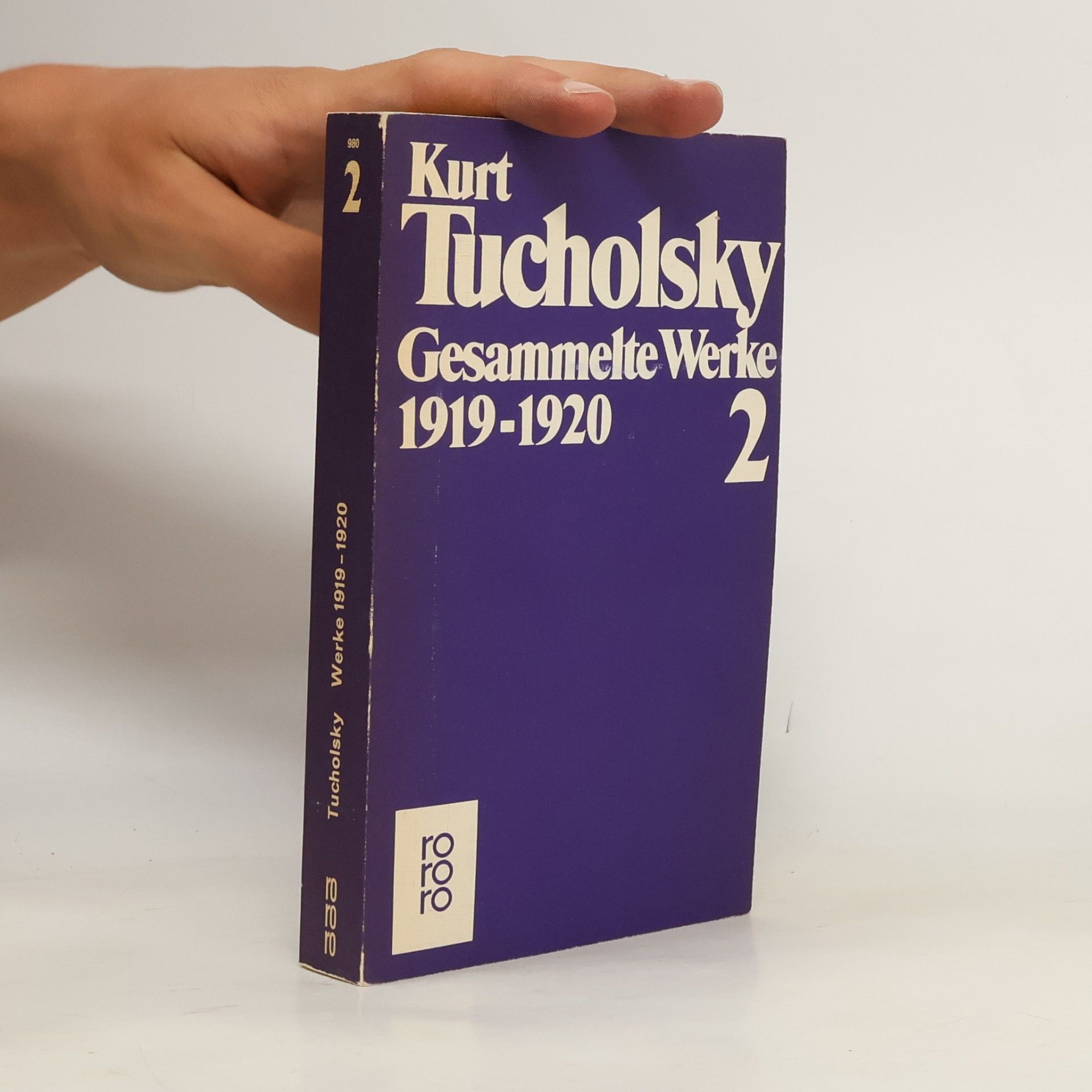 Kurt Tucholsky Gesammelte Werke 1919–1920 2