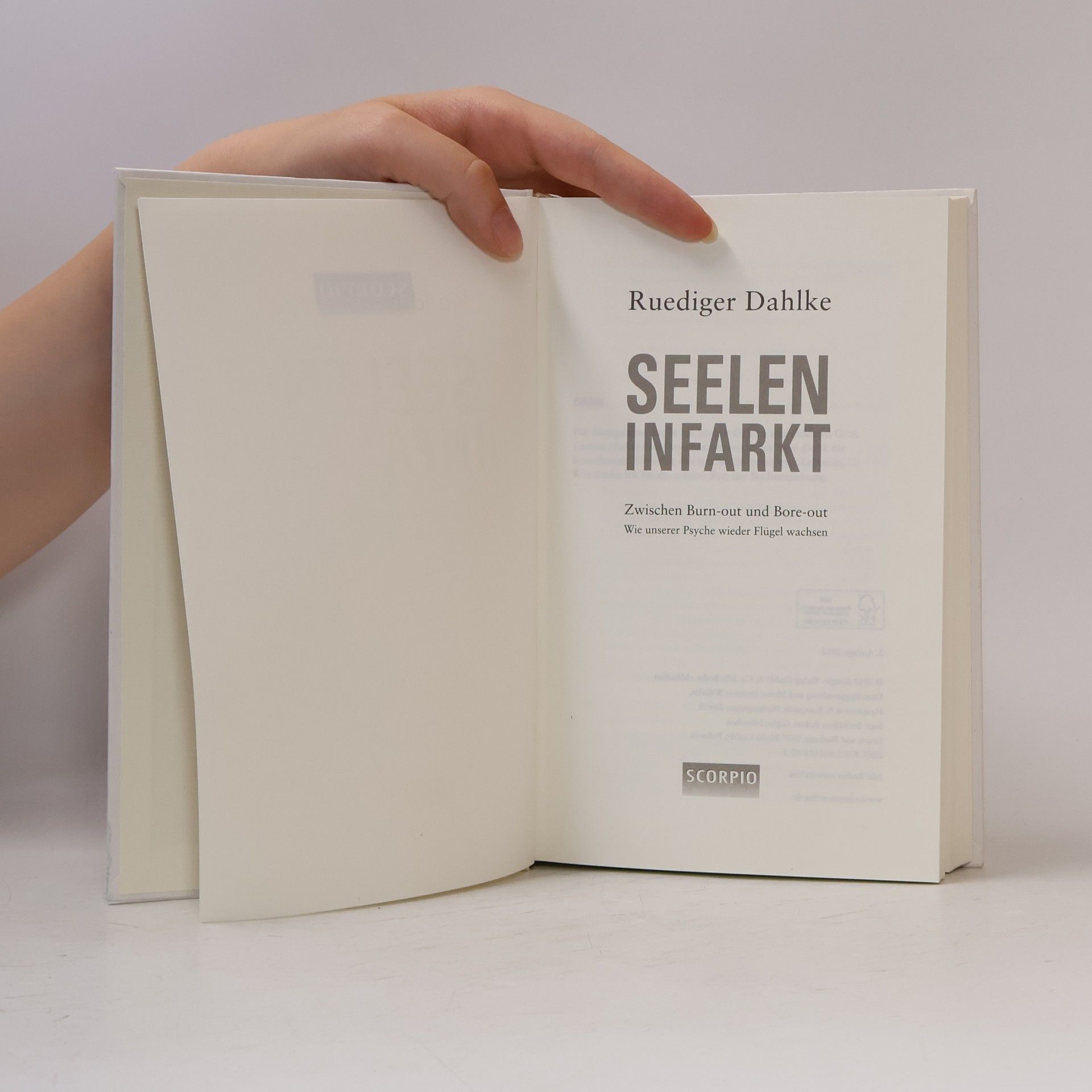 Ruediger Dahlke Seeleninfarkt