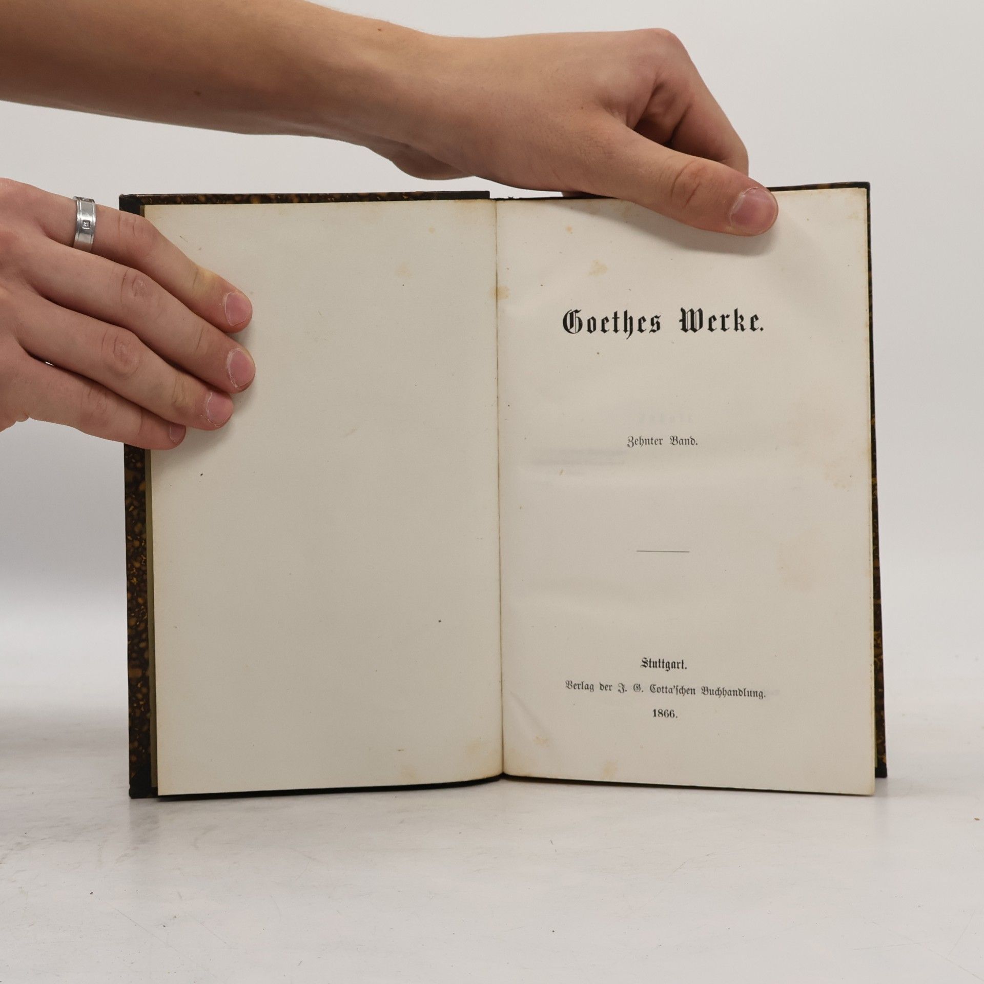 Johann Wolfgang von Goethe Goethes Werke 10