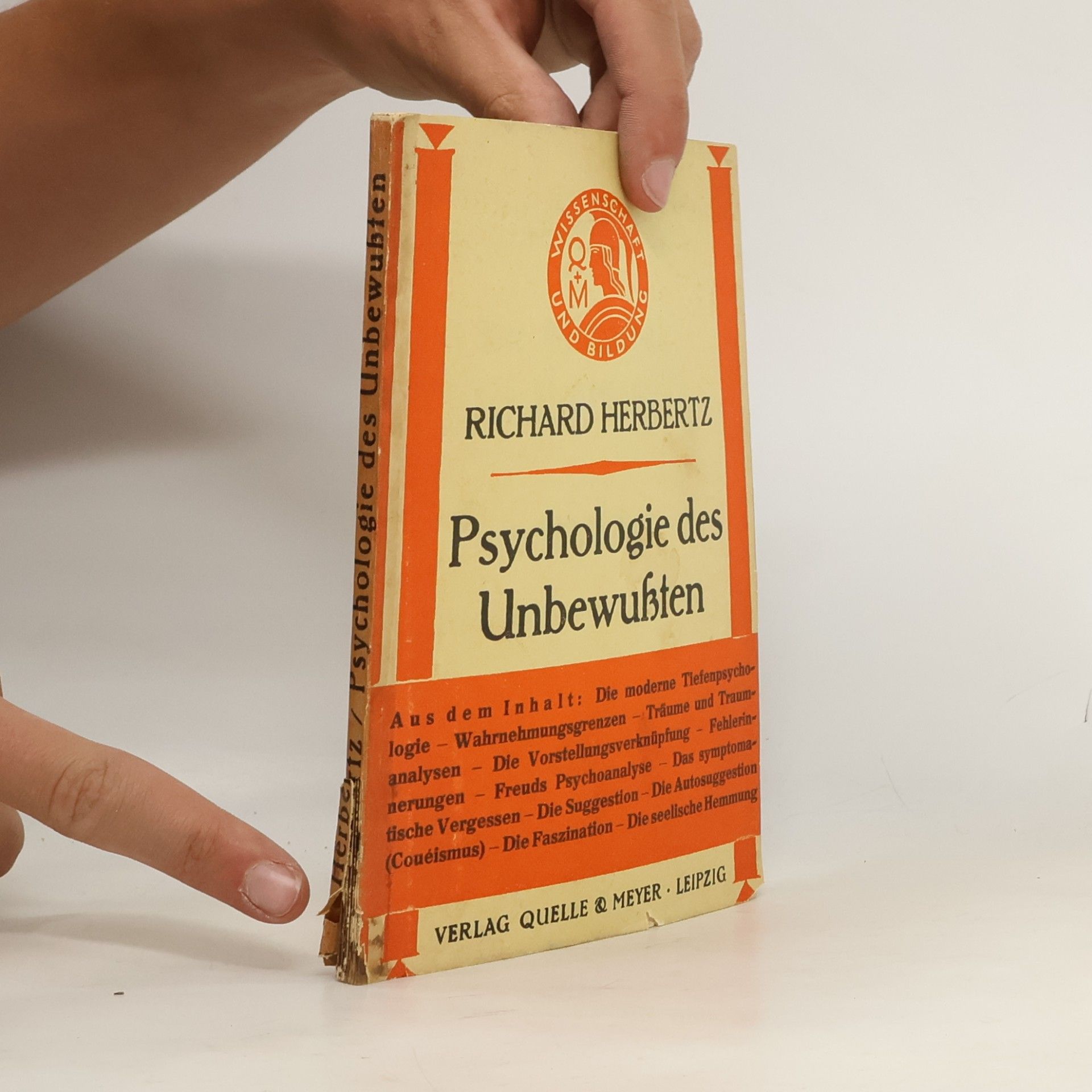 Richard Herbertz Die Psychologie des Unbewußten