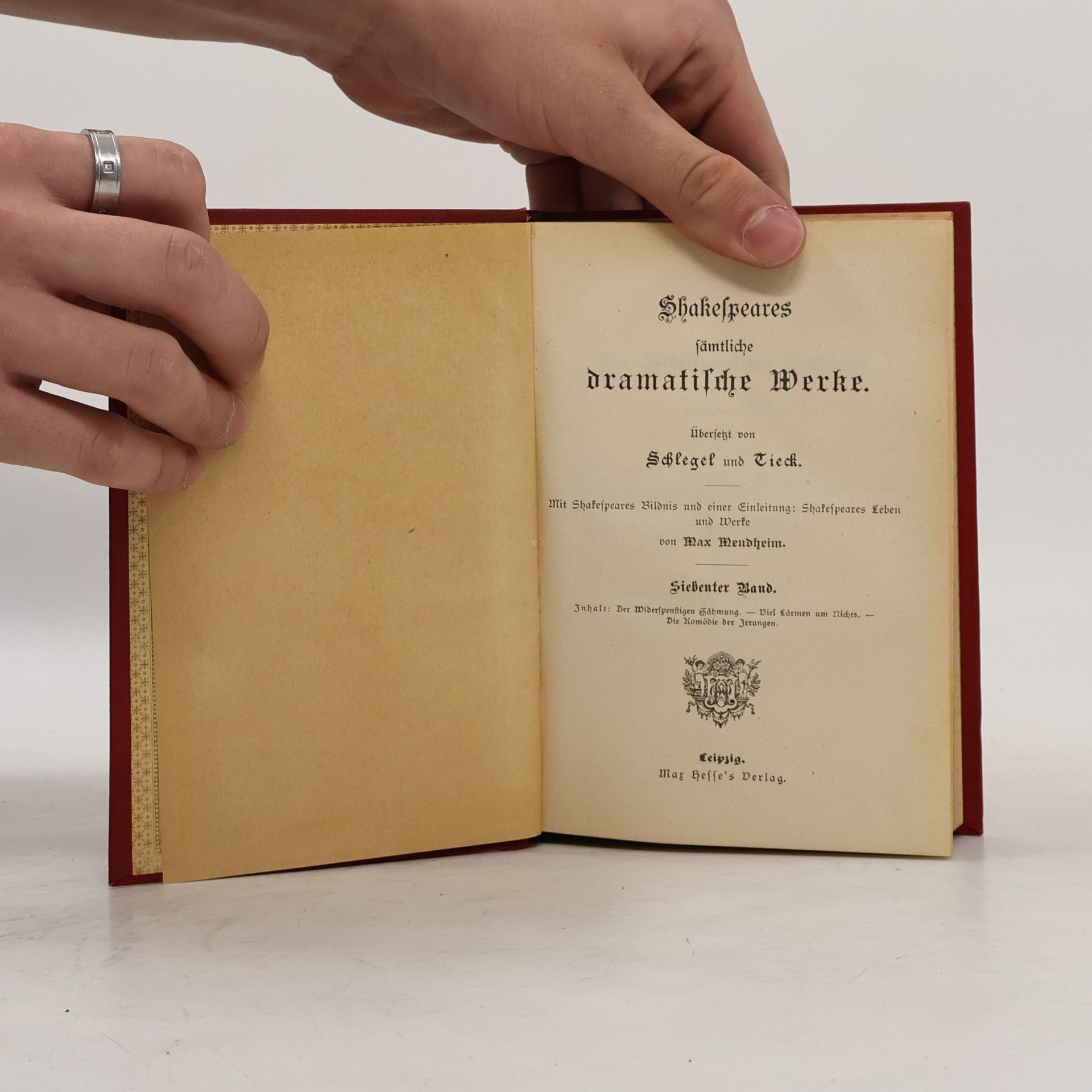 William Shakespeare Shakespeares sämtliche dramatische Werke 7