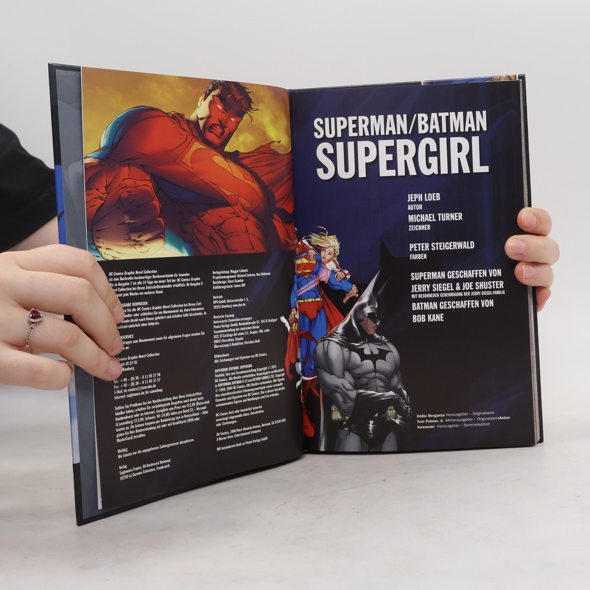 Jeph Loeb Superman Batman. Supergirl