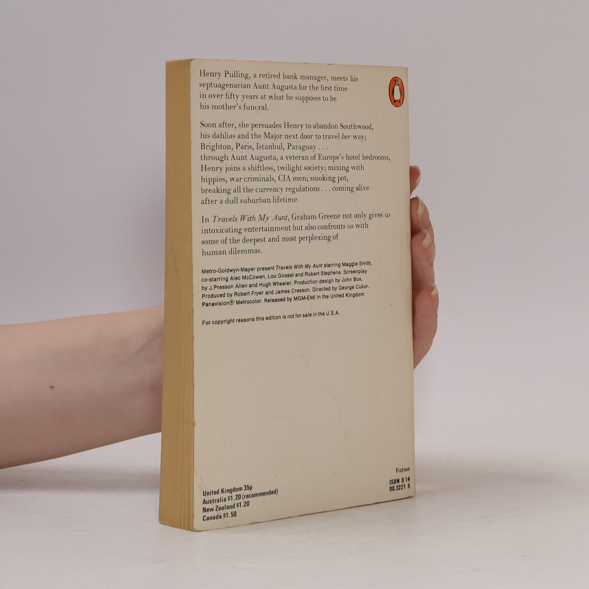 Graham Greene Travels with my aunt
