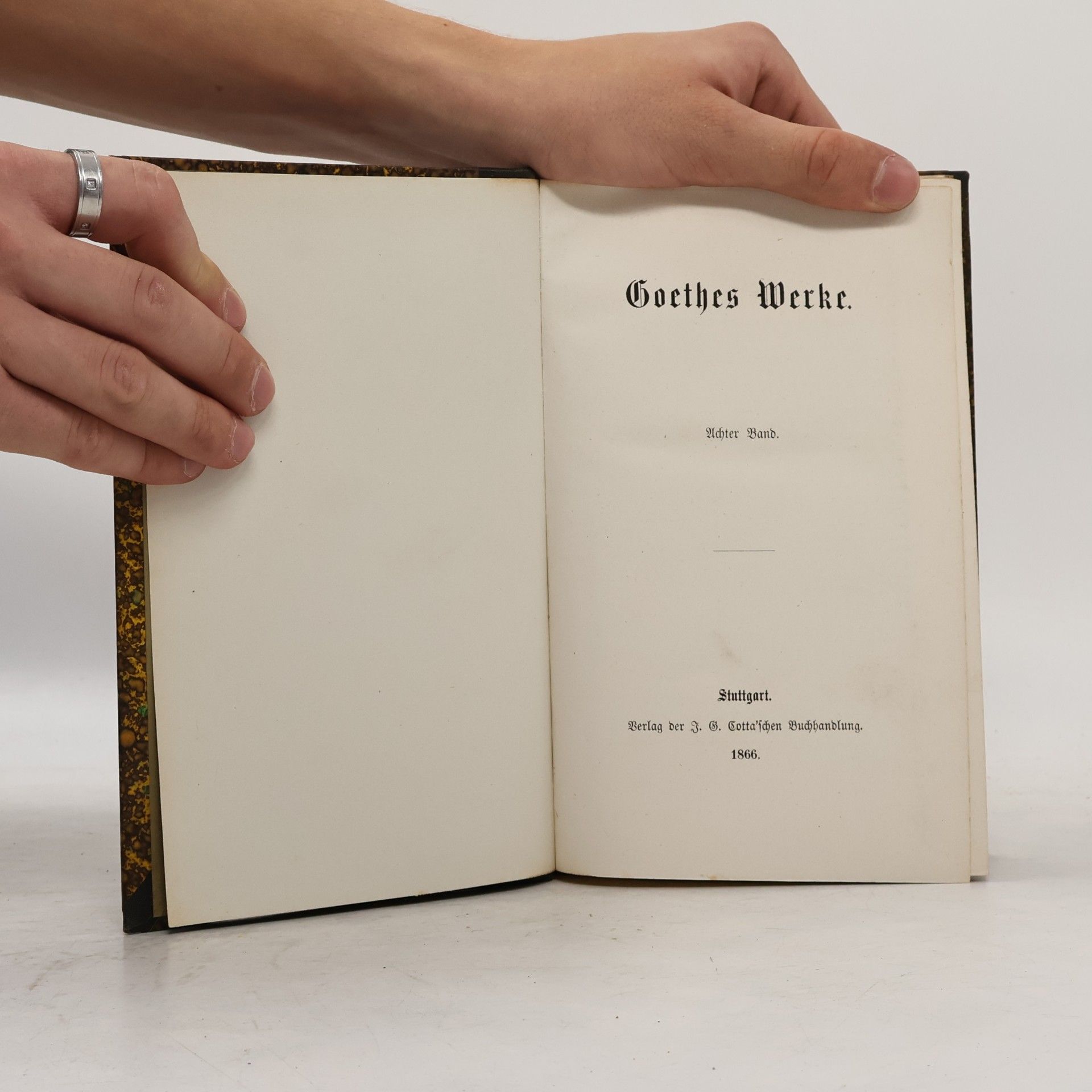 Johann Wolfgang von Goethe Goethes Werke 8