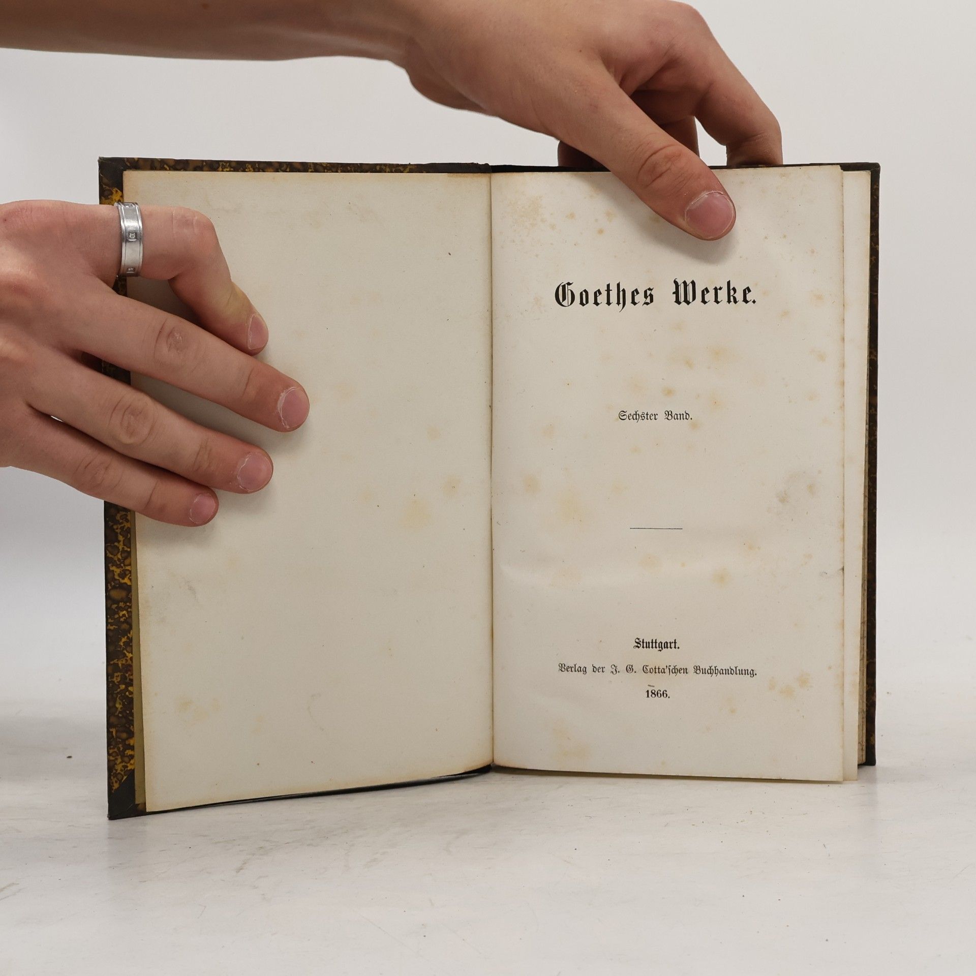 Johann Wolfgang von Goethe Goethes Werke 6