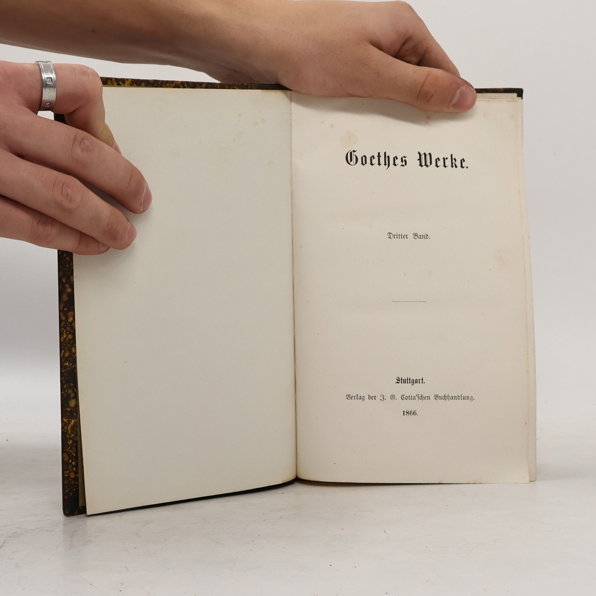 Johann Wolfgang von Goethe Goethes Werke 3