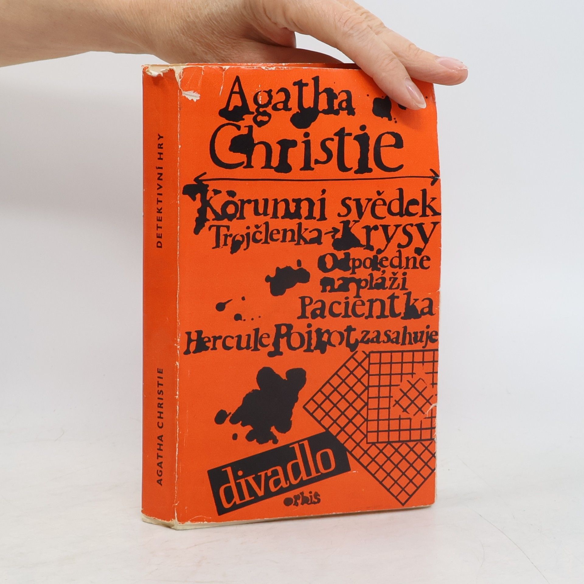 Agatha Christie Detektivní hry. Hercule Poirot zasahuje, Korunní svědek, Trojčlenka.