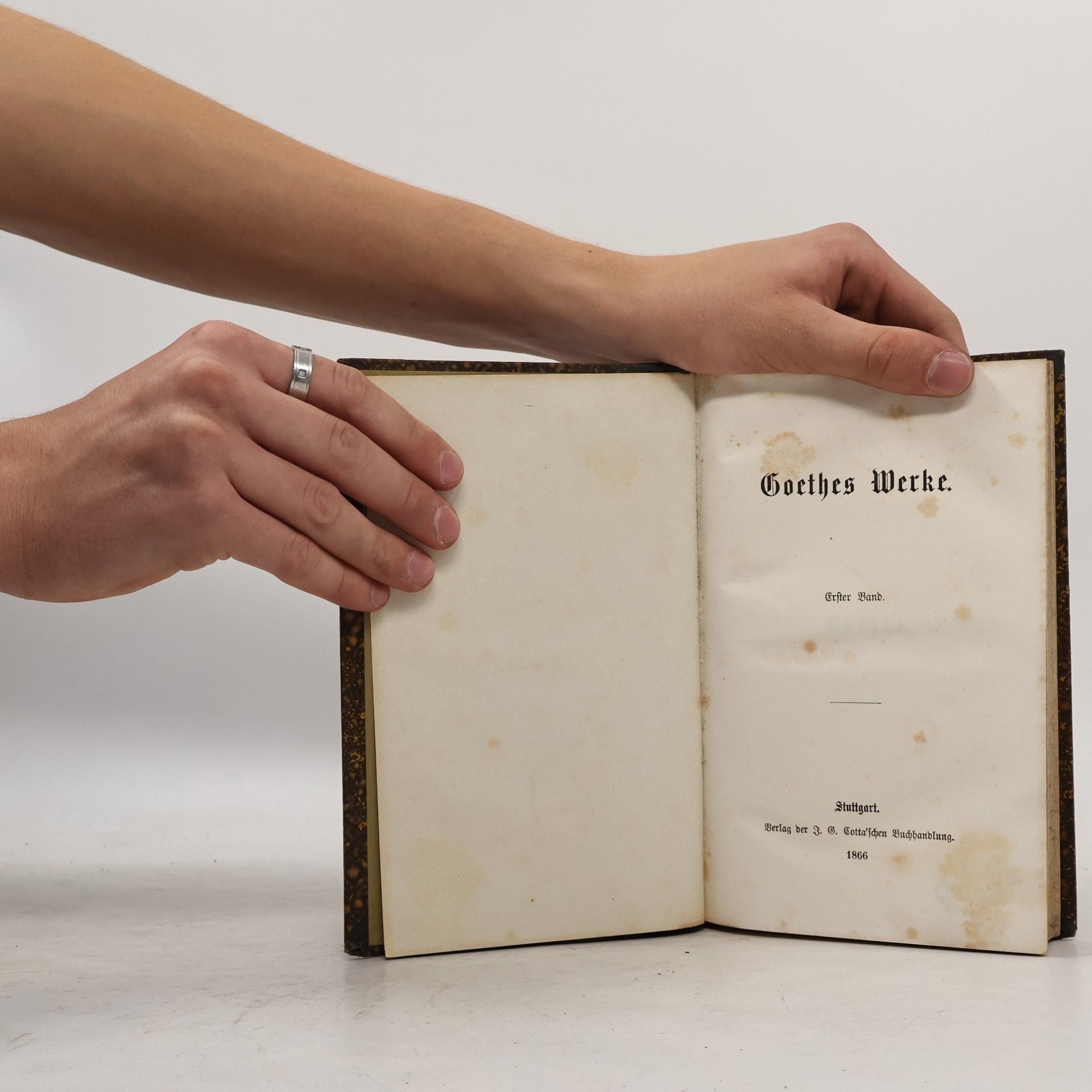 Johann Wolfgang von Goethe Goethes Werke 1