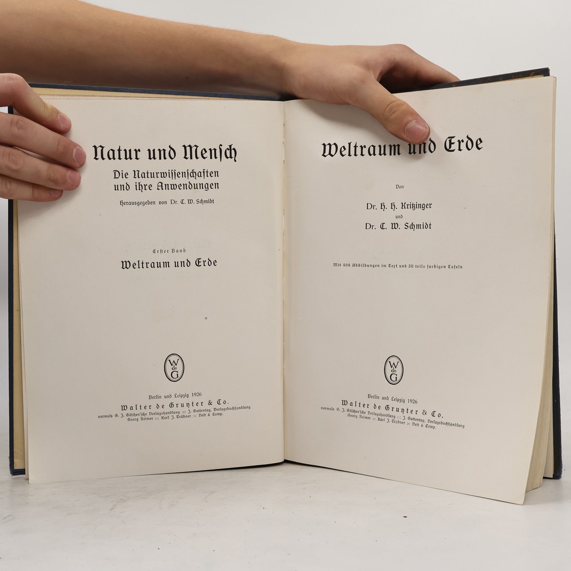 Collectif d'auteurs Natur und Mensch 1