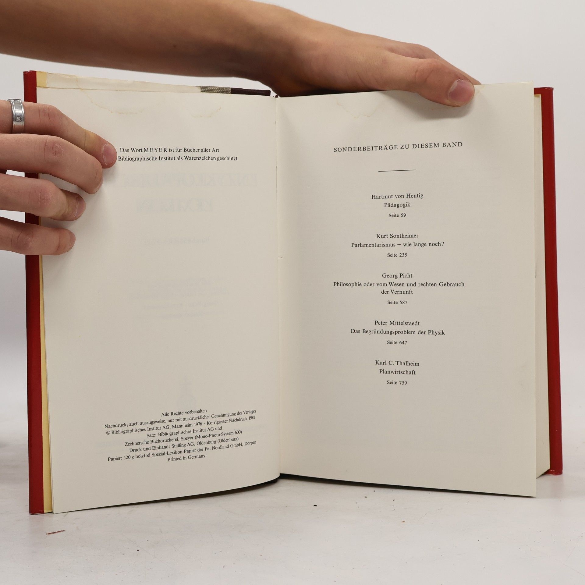 Collectif d'auteurs Meyers Enzyklopädisches Lexikon in 25 Bänden. Bd. 18