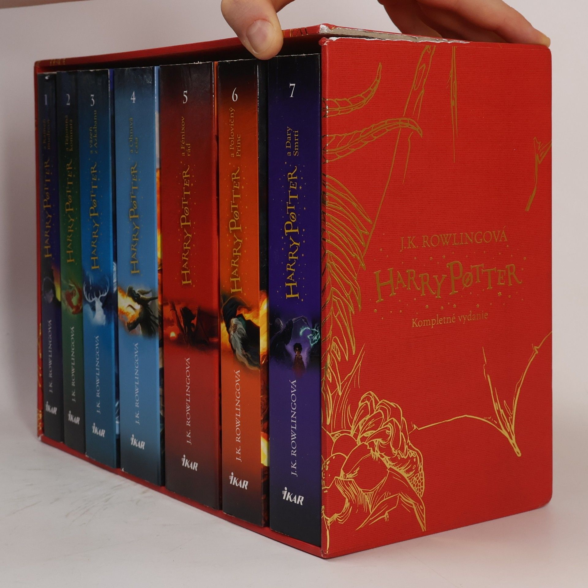 J. K. Rowling Harry Potter 1-7. Box