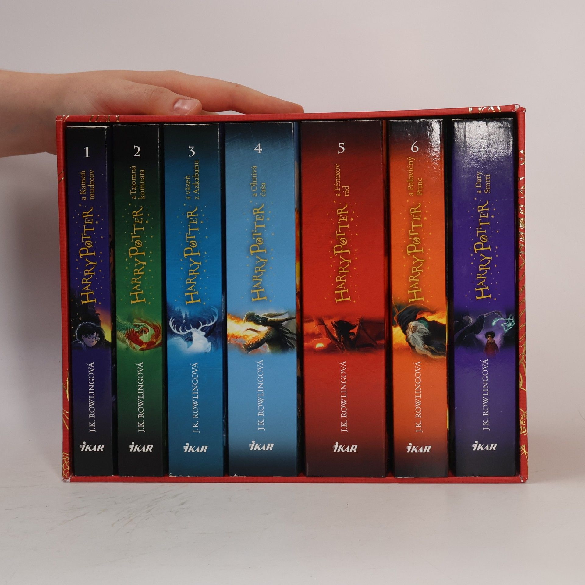 J. K. Rowling Harry Potter 1-7. Box