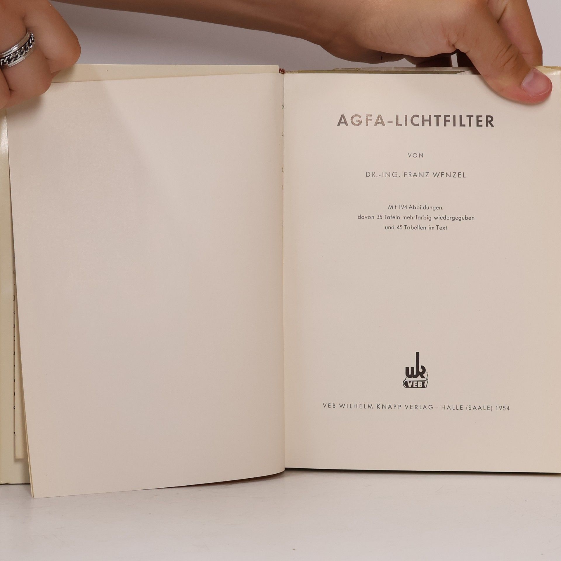 Franz Wenzel Agfa-Lichtfilter
