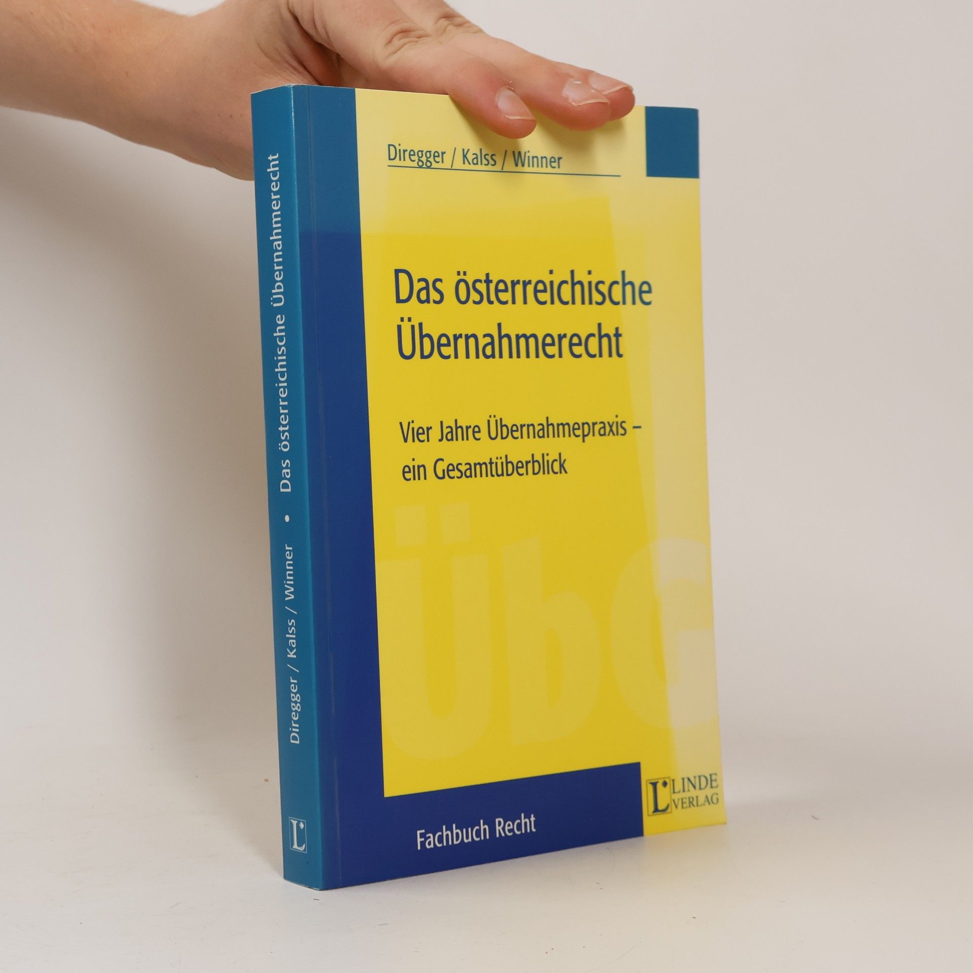 Christoph Diregger Das österreichische Übernahmerecht