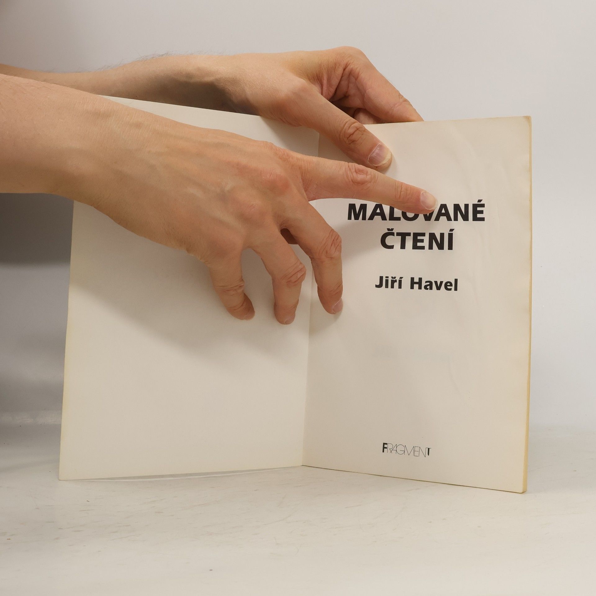 Jiří Havel Malované čtení