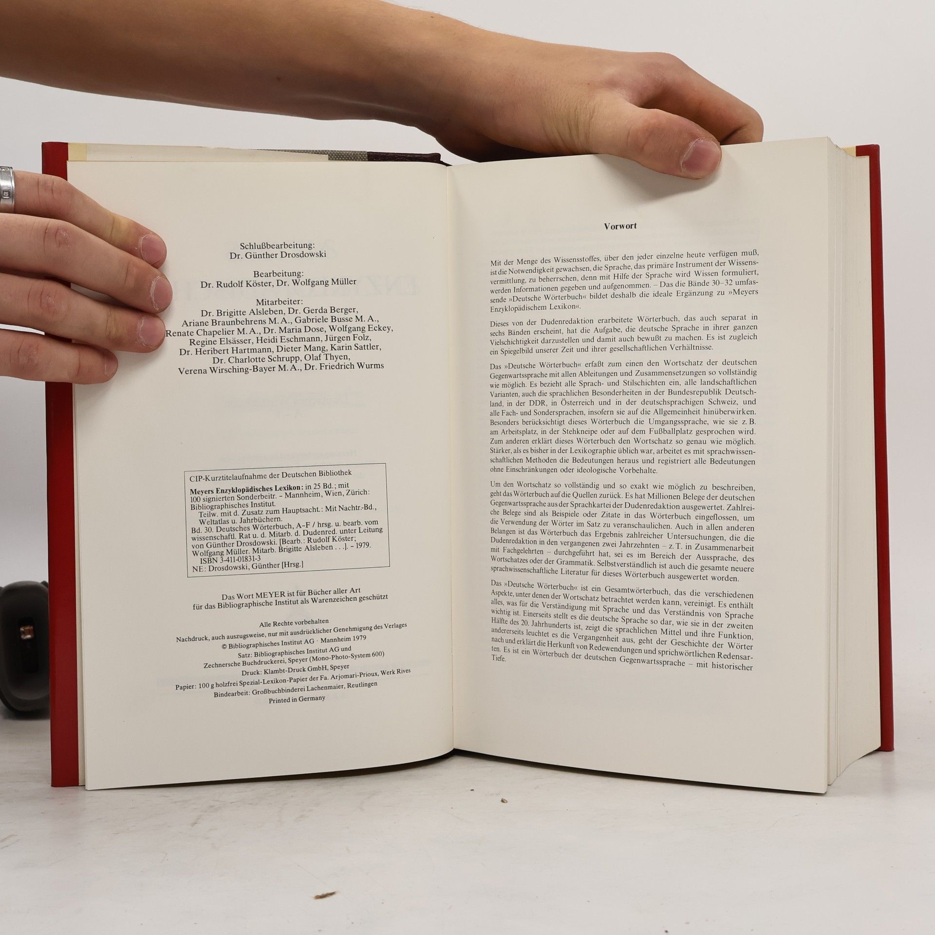 Autorenkollektiv Meyers enzyklopädisches Lexikon 30. A-F