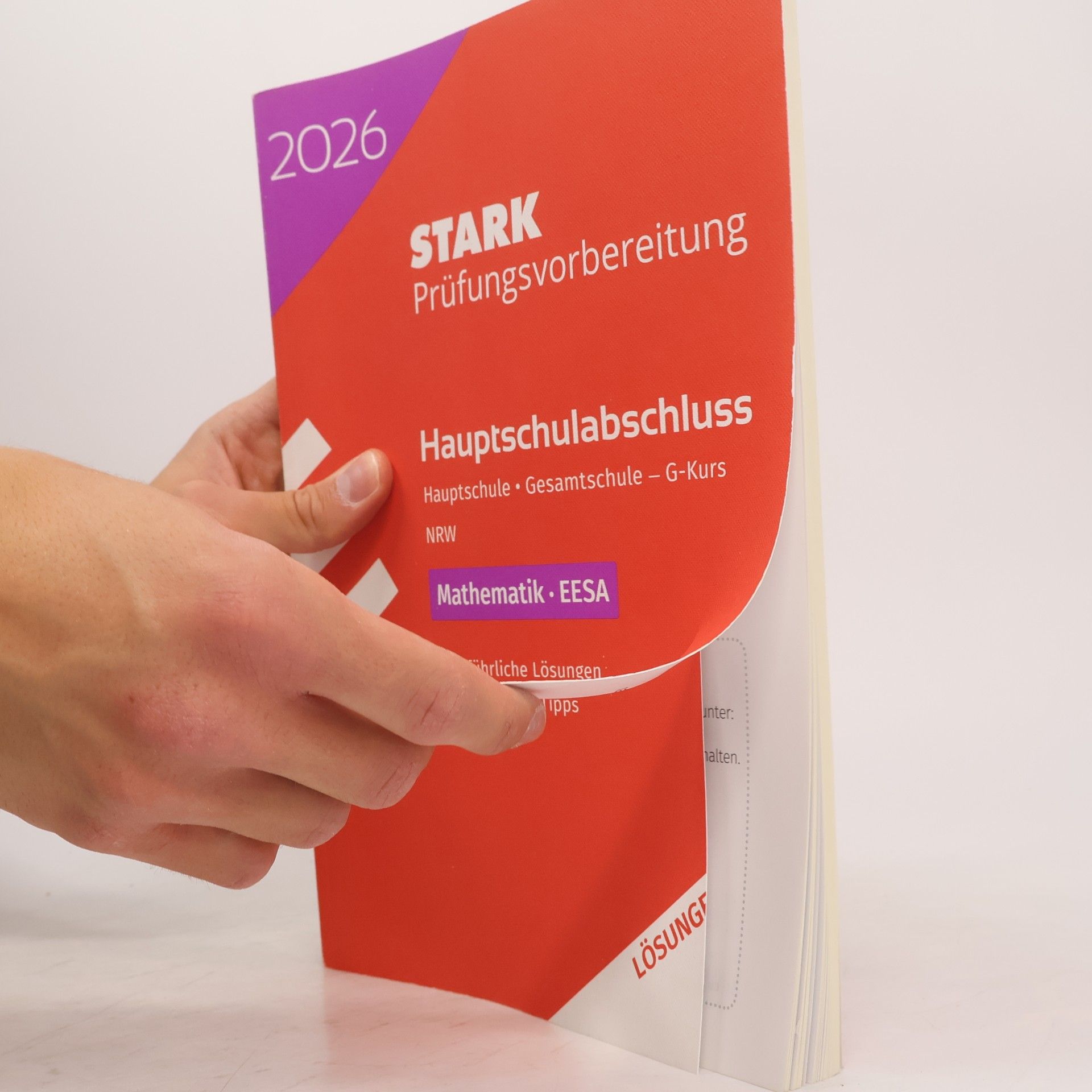 STARK Lösungen zu Mathematik G-Kurs - Hauptschulabschluss (EESA) 2026 NRW - Prüfungsvorbereitung (Abschlussprüfungen)