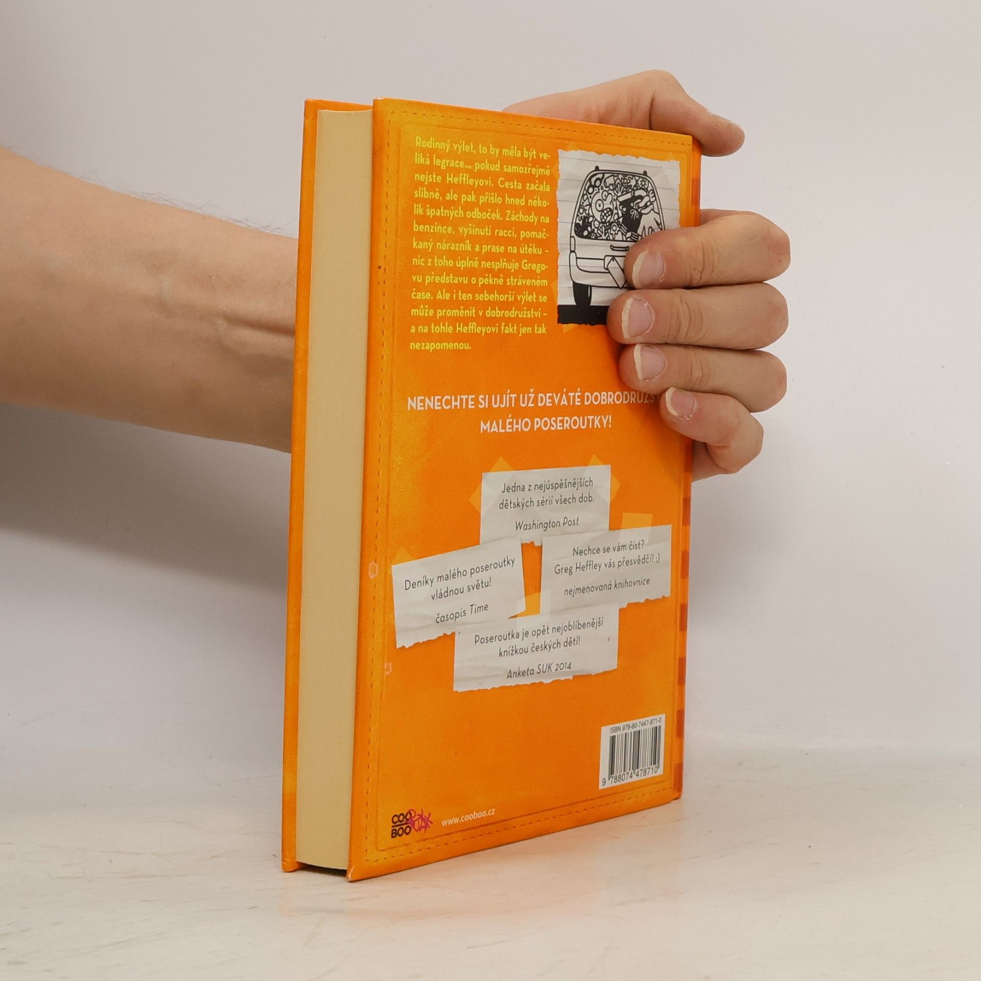 Jeff Kinney Deník malého poseroutky 9. Výlet za všechny peníze
