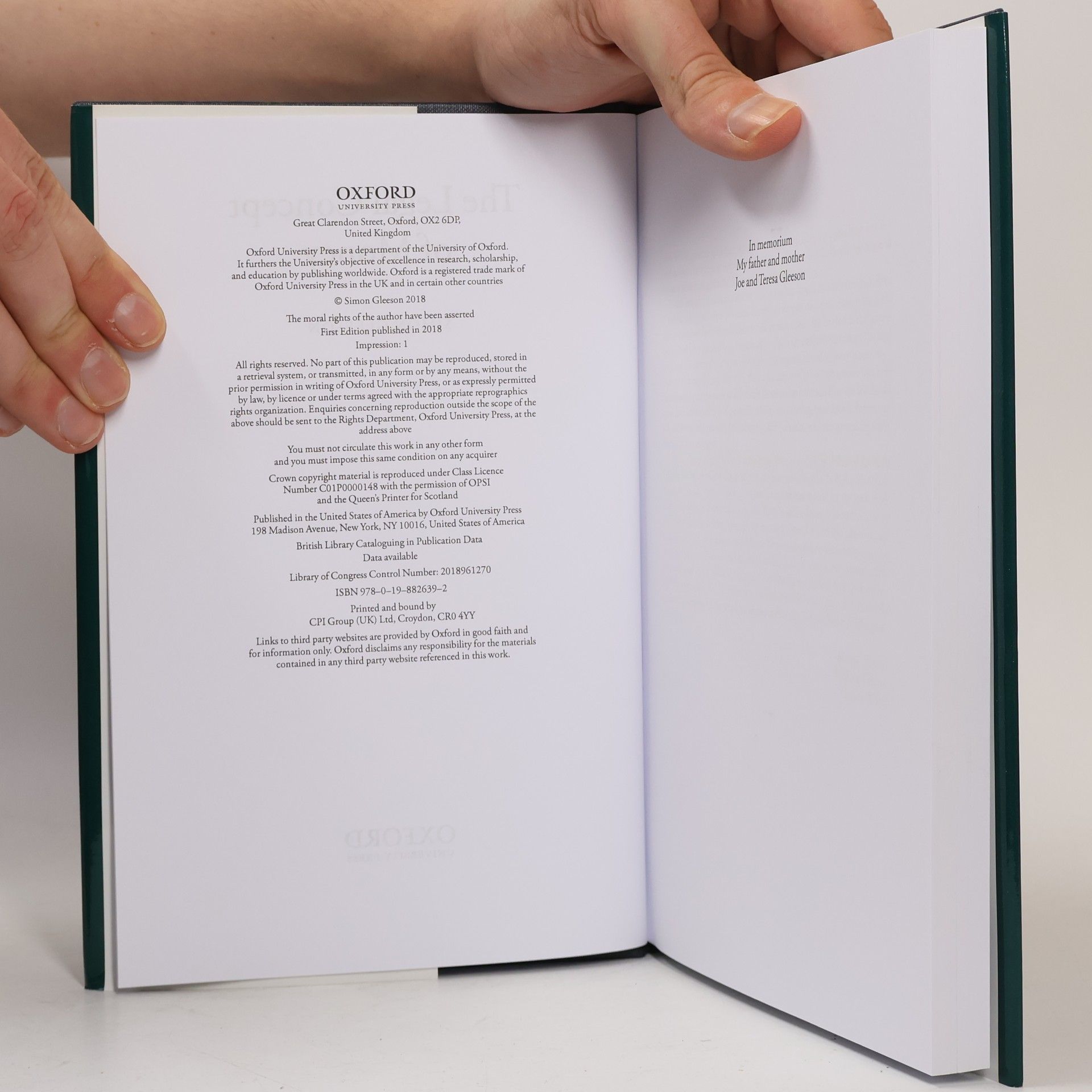 Simon Gleeson The Legal Concept of Money