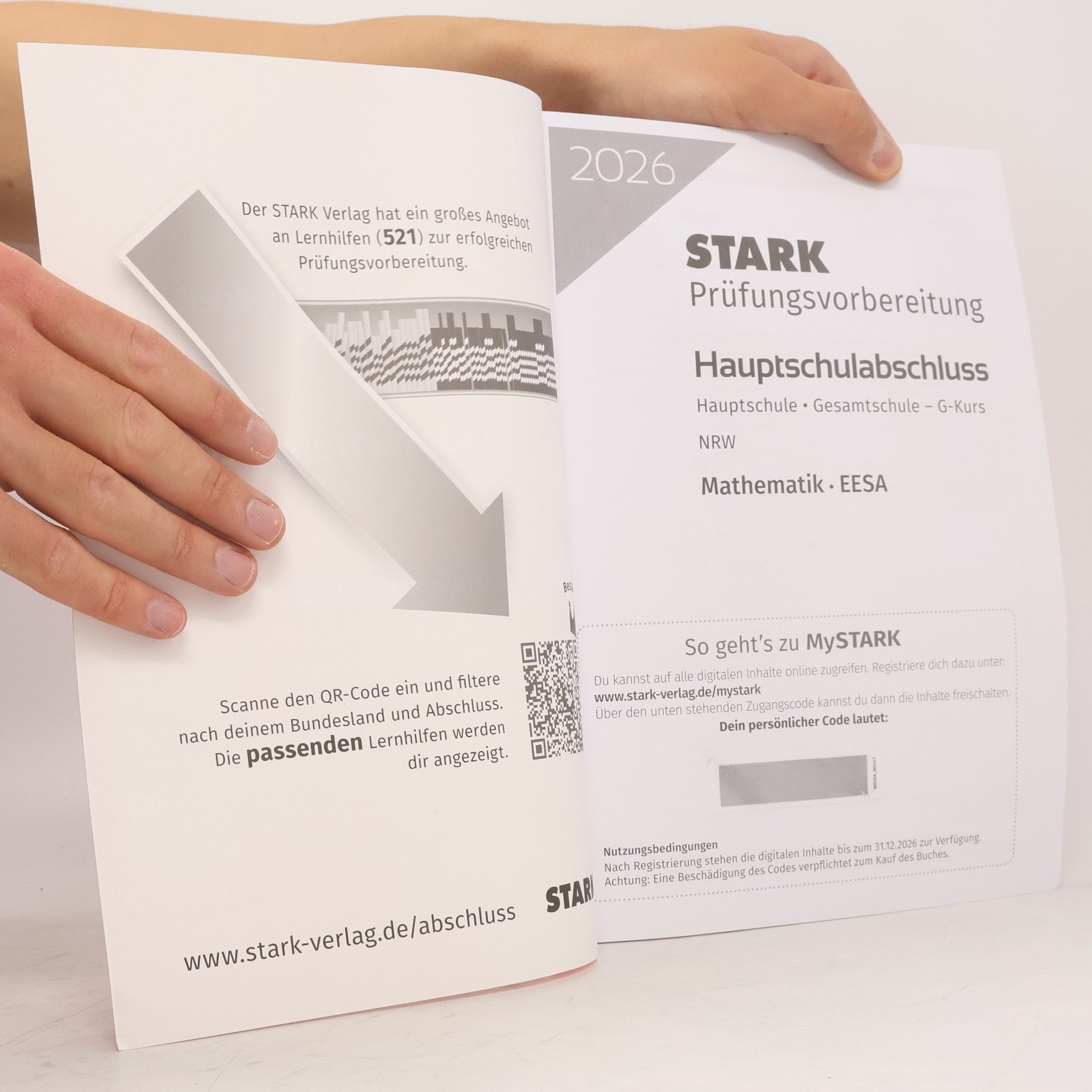 STARK Prüfungsvorbereitung: Mathematik G-Kurs - Hauptschulabschluss (EESA) 2026 NRW (Abschlussprüfungen)