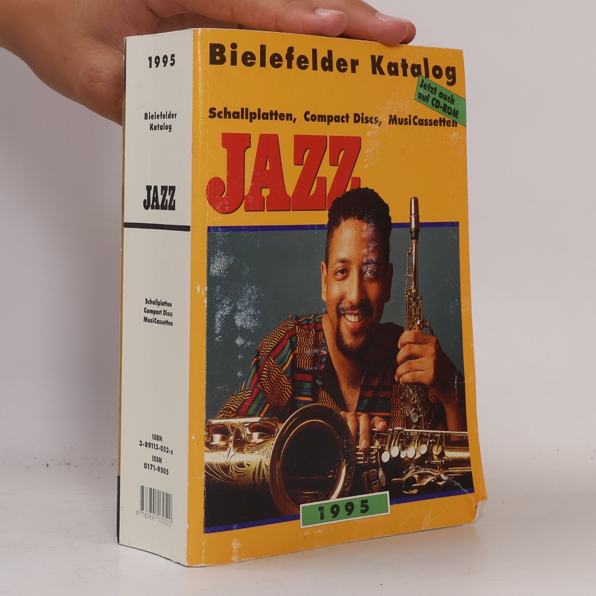 Manfred Scheffner Bielefelder Katalog Jazz 1995: Schallplatten, Compact-Discs, Musik-Kassetten. 33. Jahrgang 1995