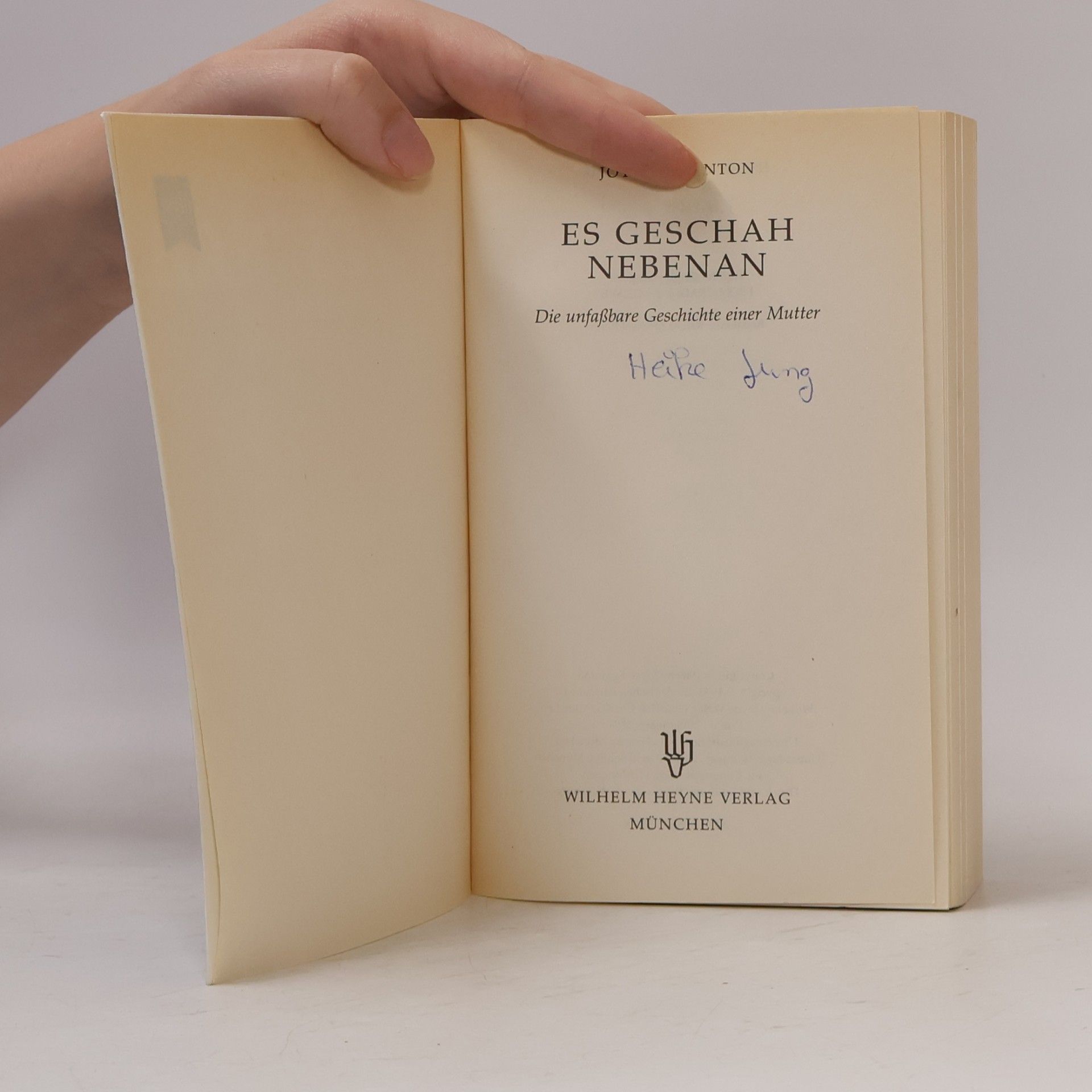 Joyce Egginton Es geschah nebenan
