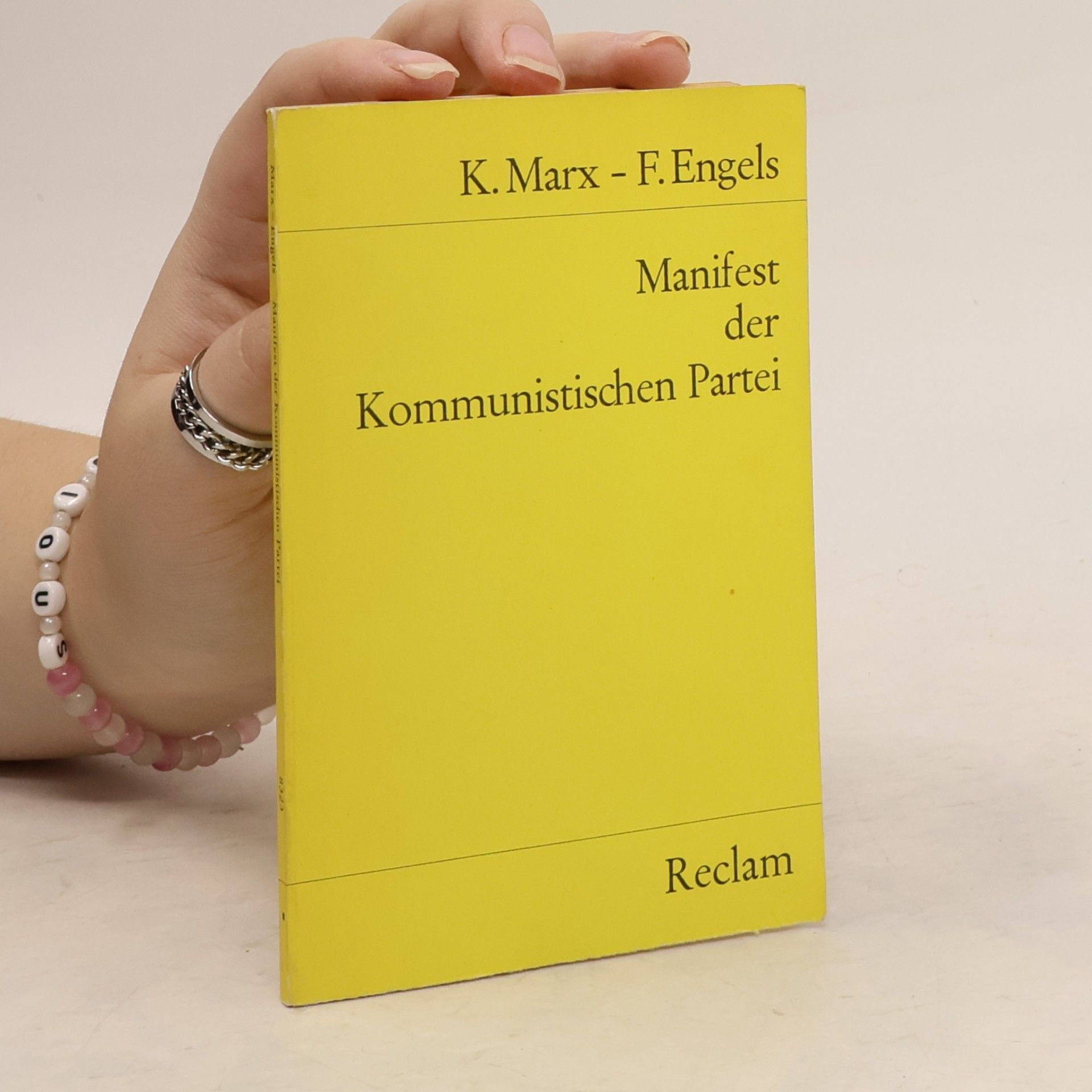 Karl Marx Manifest der Kommunistischen Partei