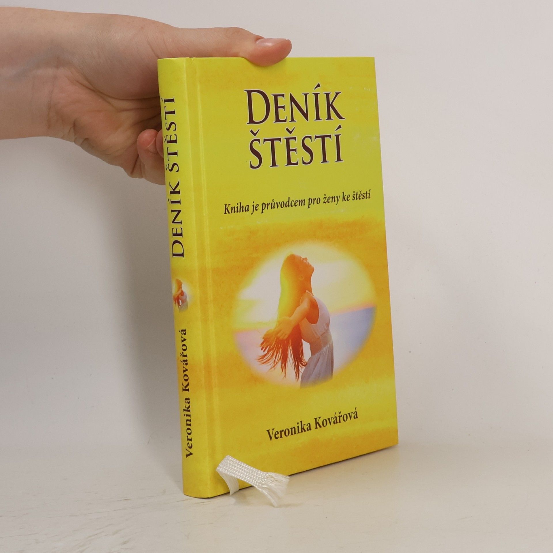 Veronika Kovářová Deník štěstí. Kniha je průvodcem pro ženy ke štěstí